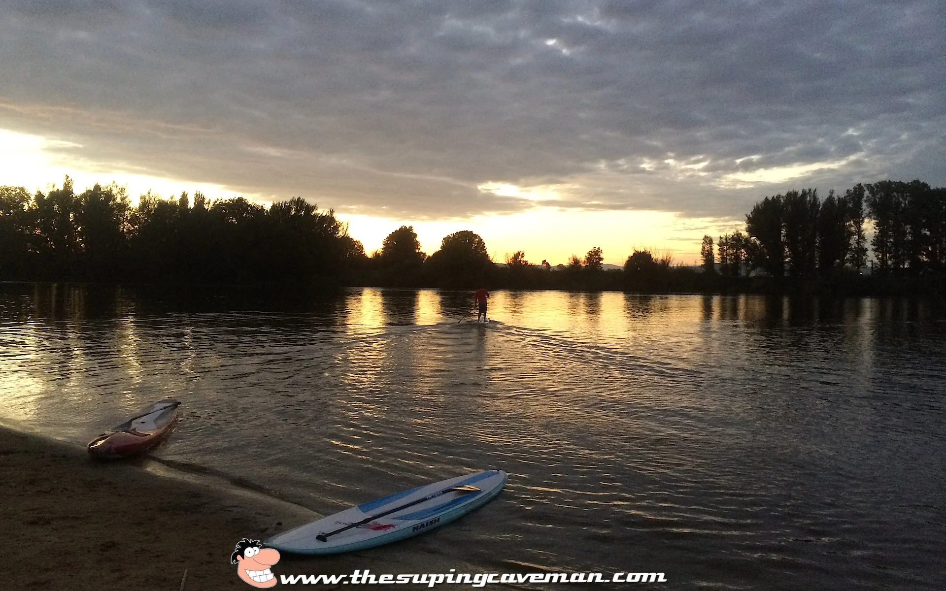 Great start to the day with some high intensity SUP