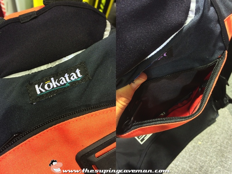 Nice detail paid to the Orbit Tour and a look into the top zipper pouch