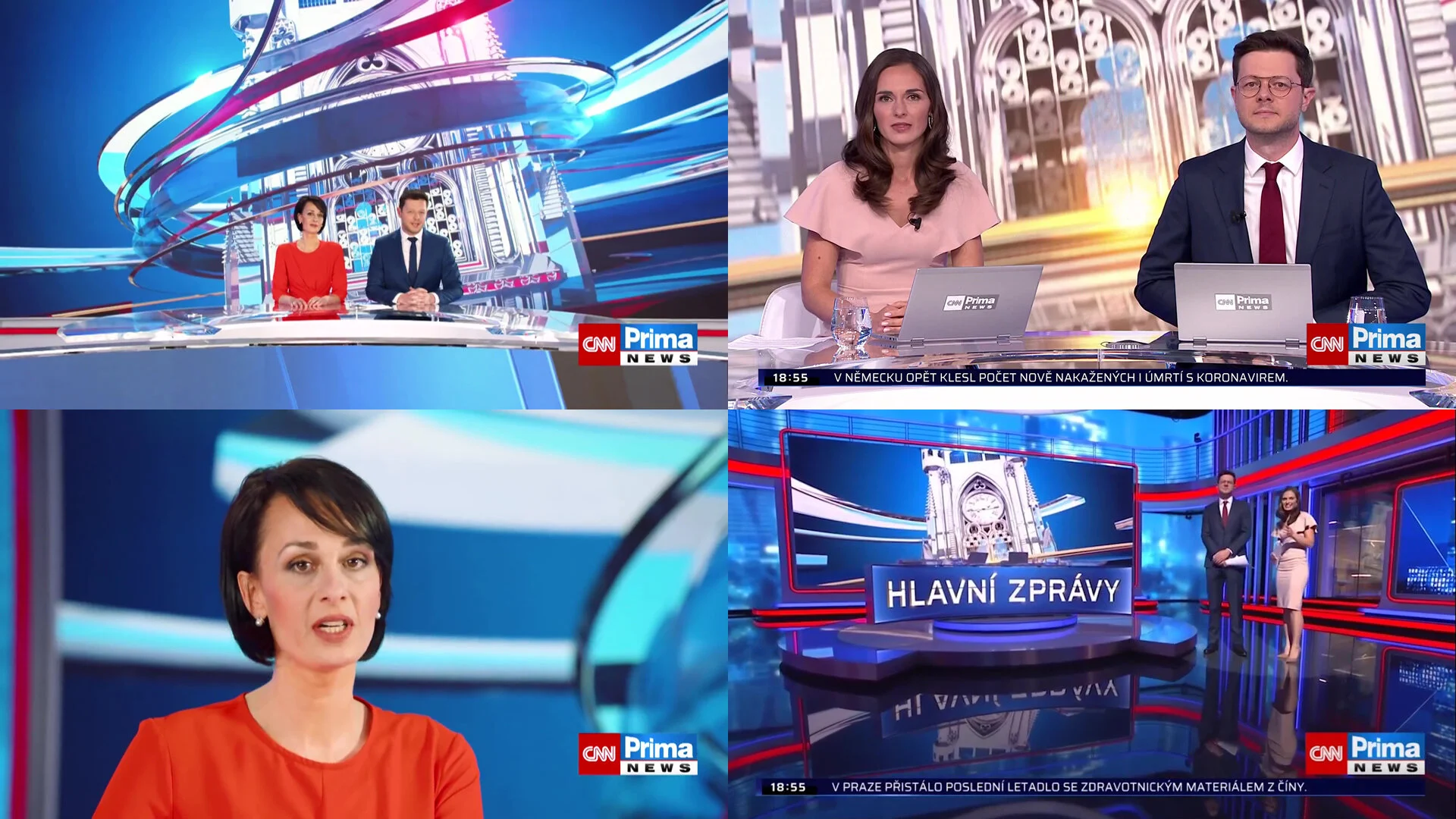 Cnn Prima News Broadcast Design Renderon Broadcast Design