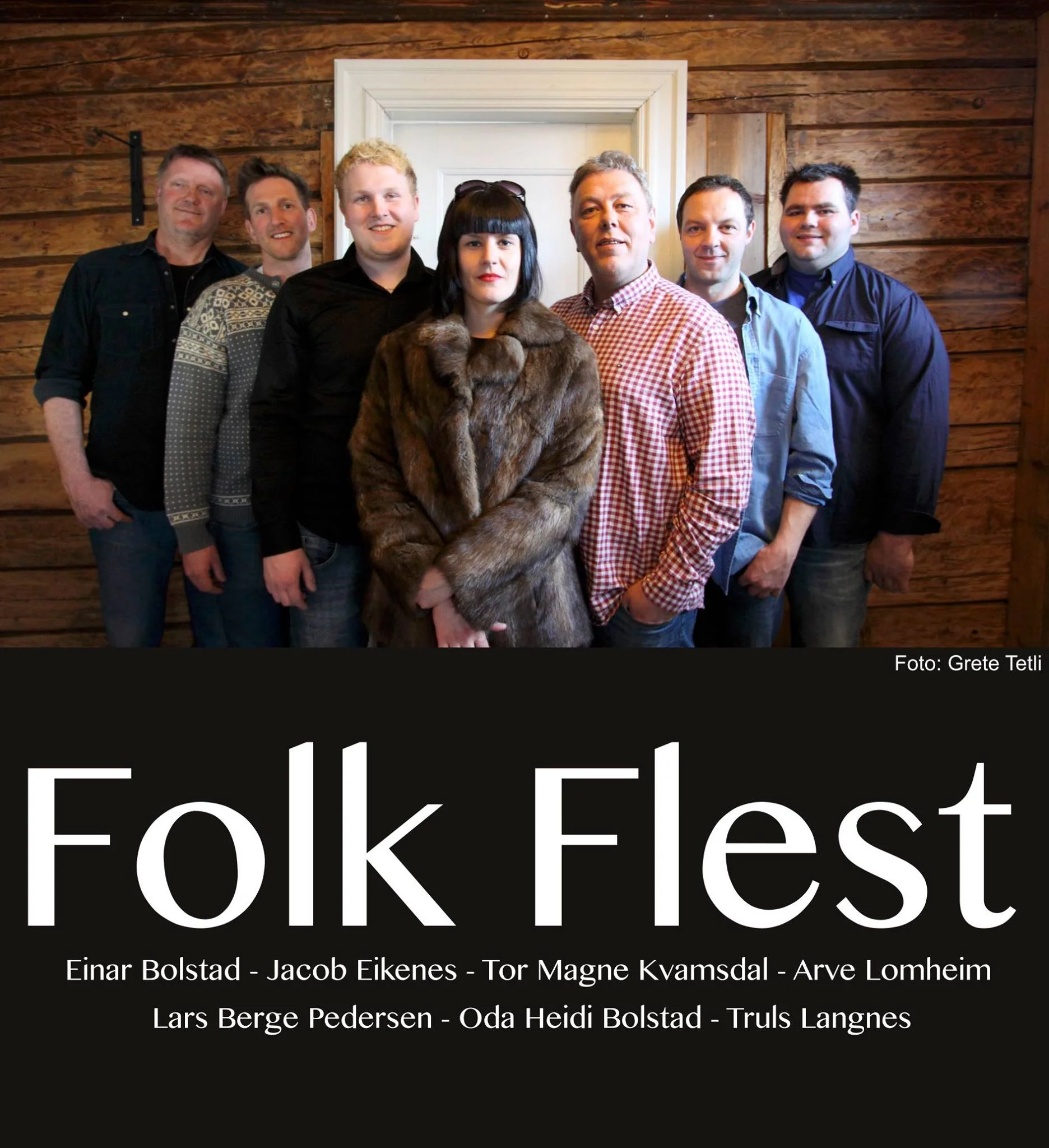 Folk Flest spelar til dans laurdag 19. mai