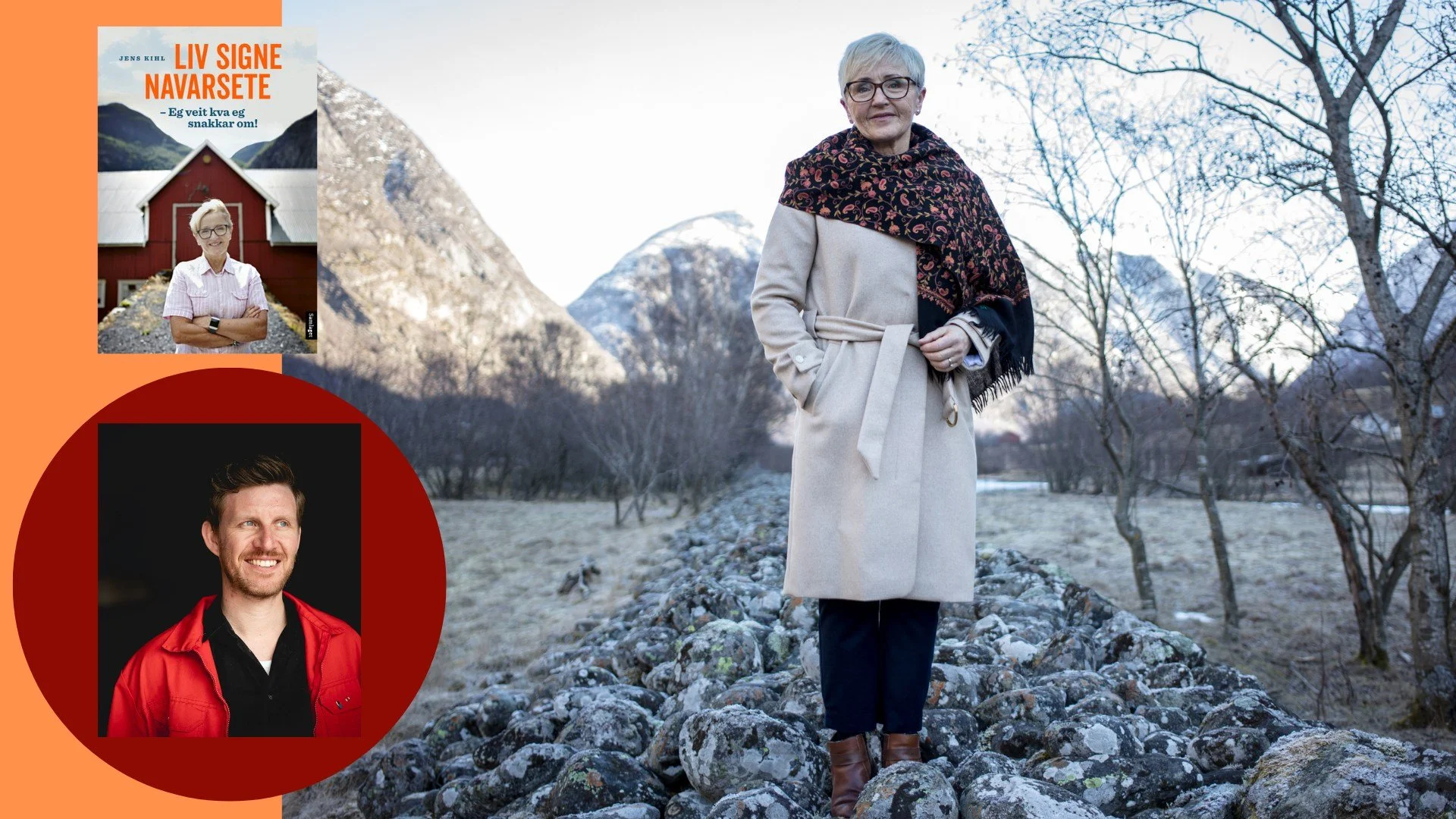 Eg veit kva eg snakkar om! Biografisamtale med Liv Signe Navarsete, søndag 6.11. kl 16