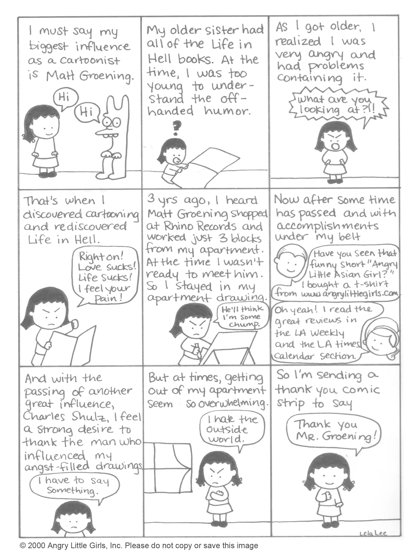 Thank you Matt Groening 2000