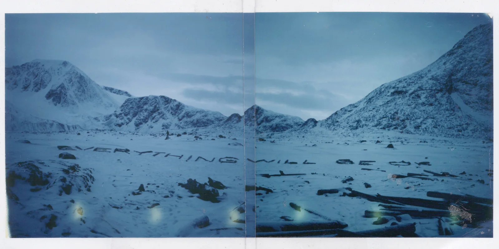 ETWBOK at Woodfjorden • Polaroid prints • 3" x 8"