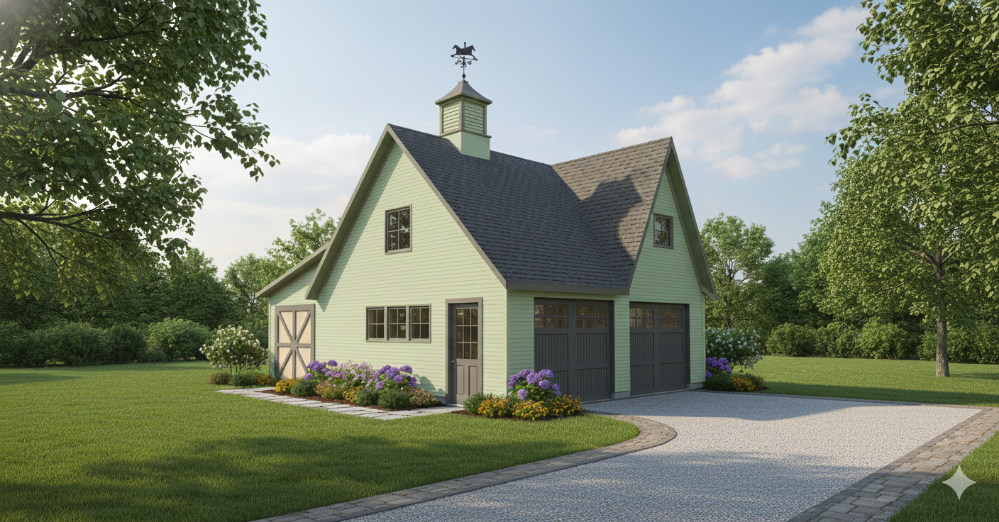 Wheaton Victorian Garage