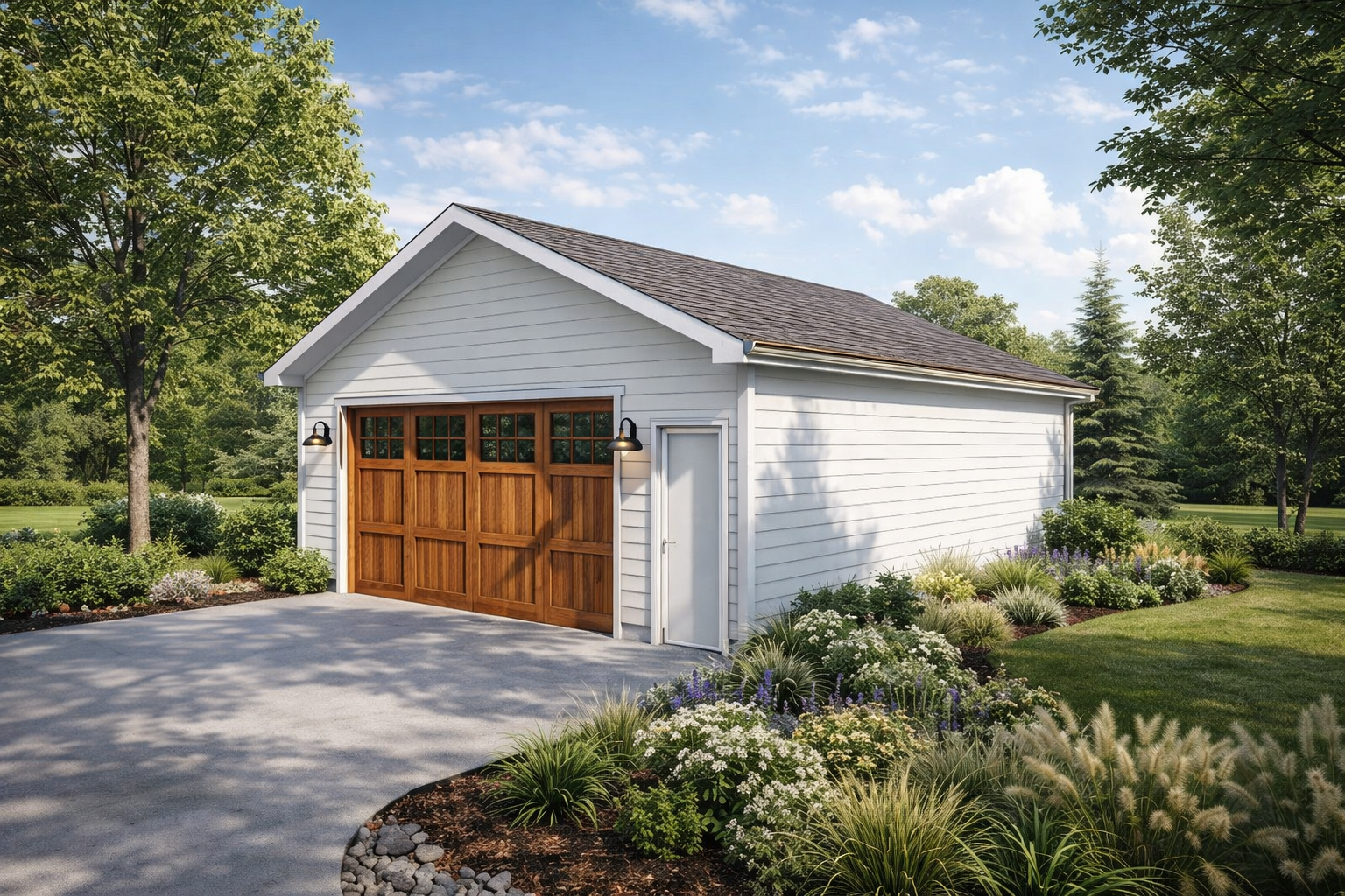 Wheaton Standard 2 Car Garage