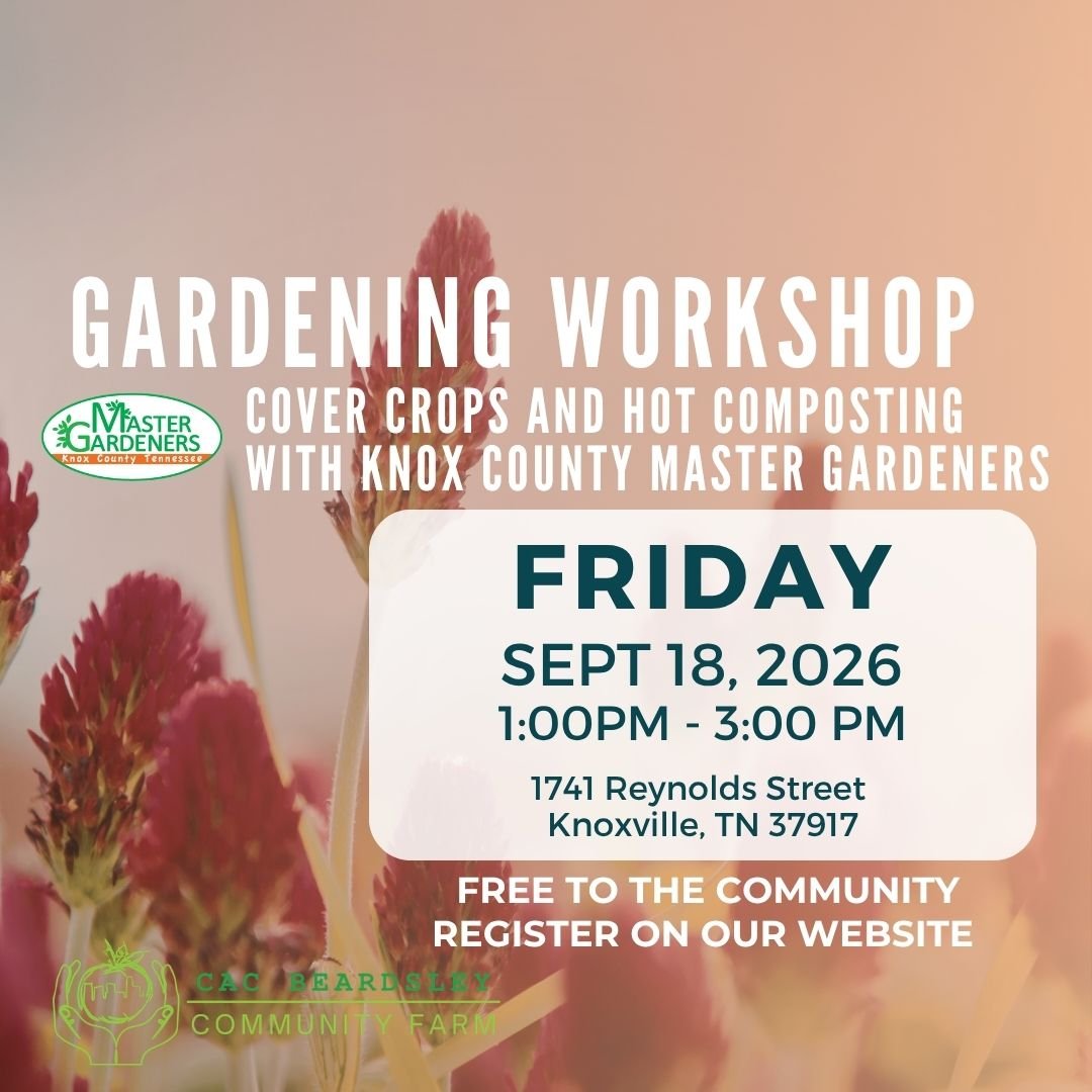 Fall Gardening Workshop - Cover Crops, Fall Planting, Composting