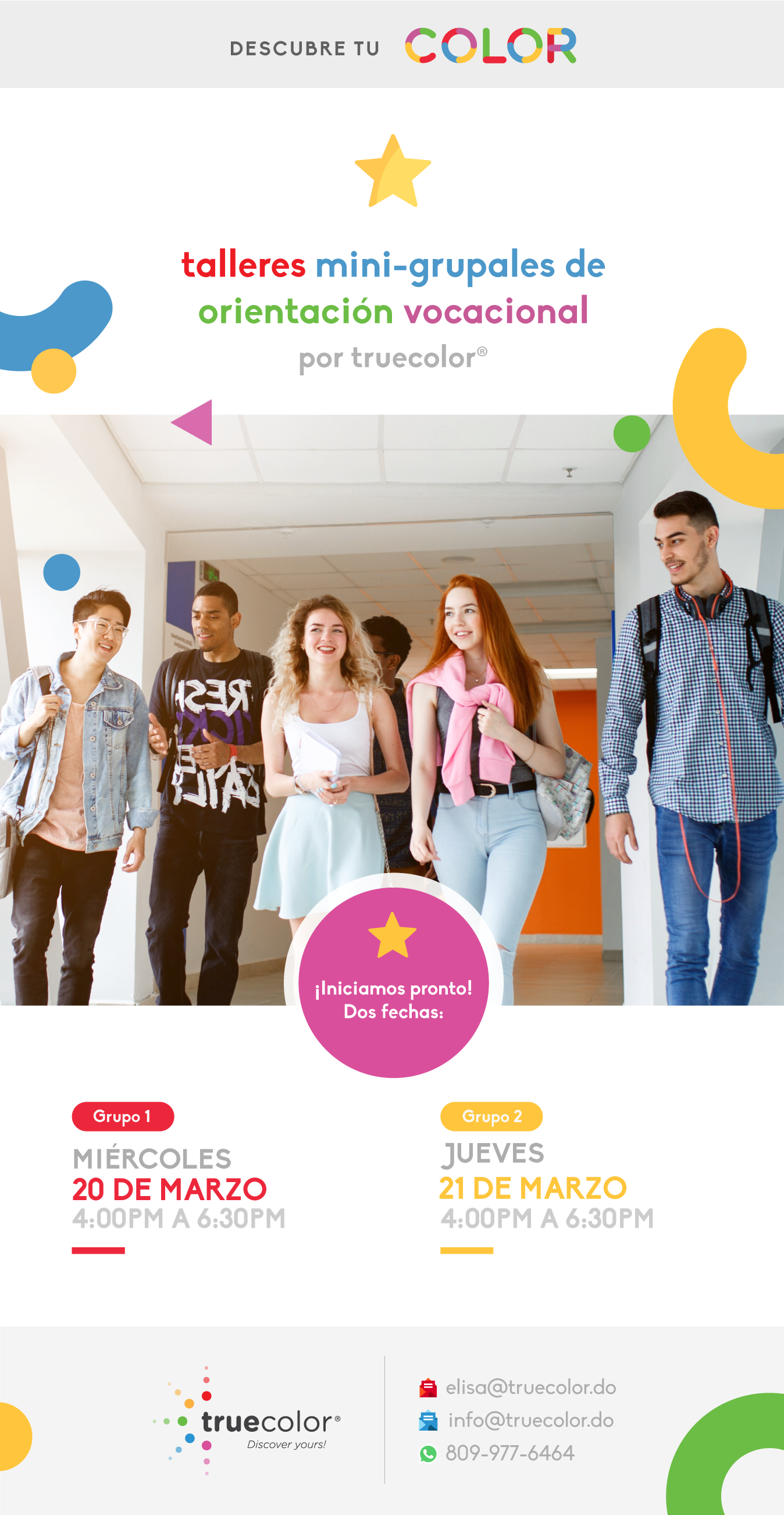 Talleres Mini-grupal Mar-Abr 2019