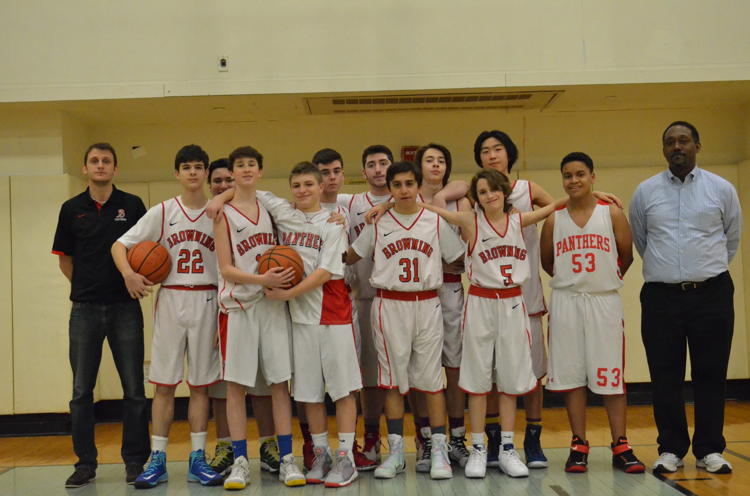 2015 Junior Varsity Basketball