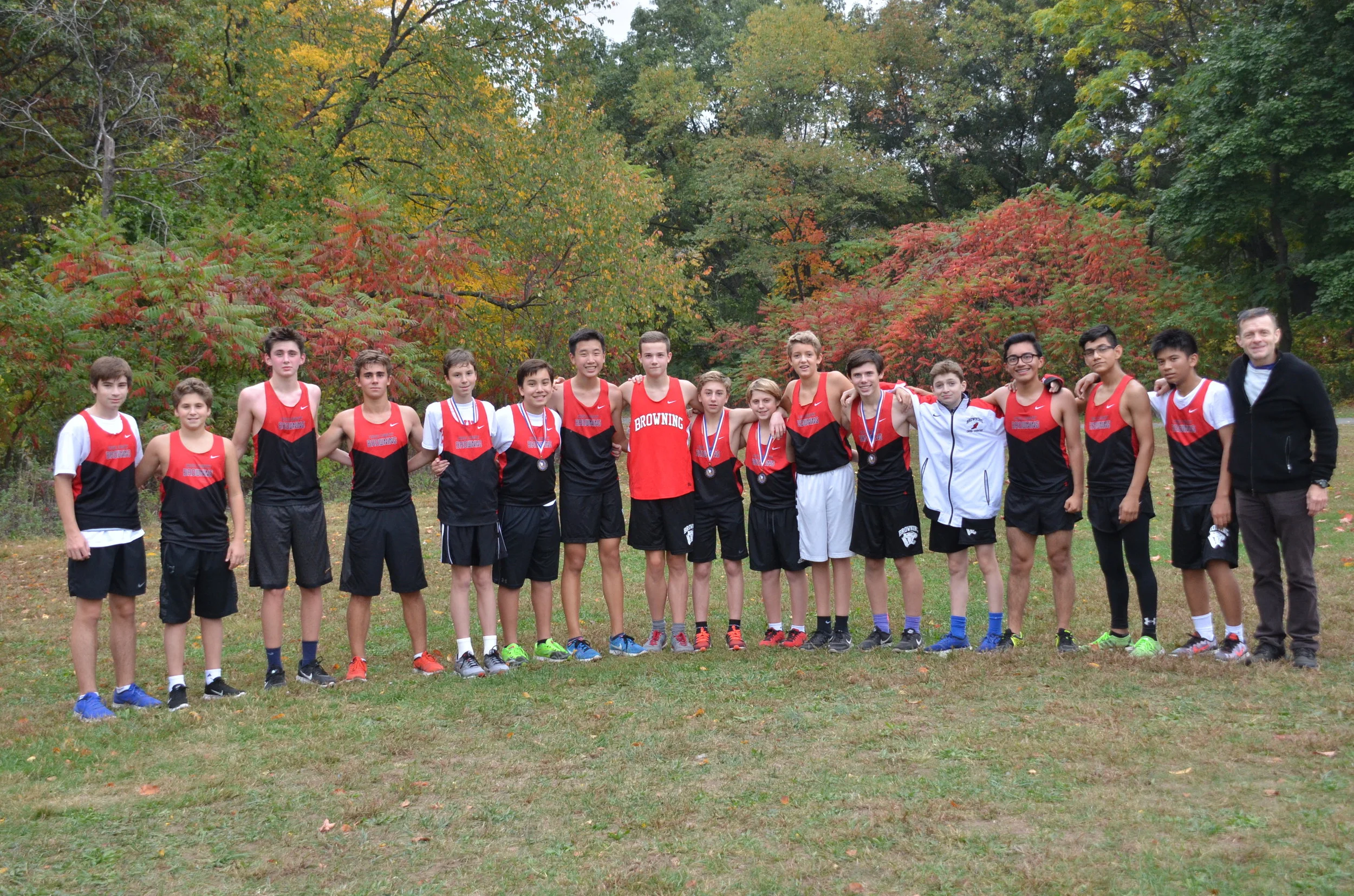 2016 Varsity and Middle School Cross Country