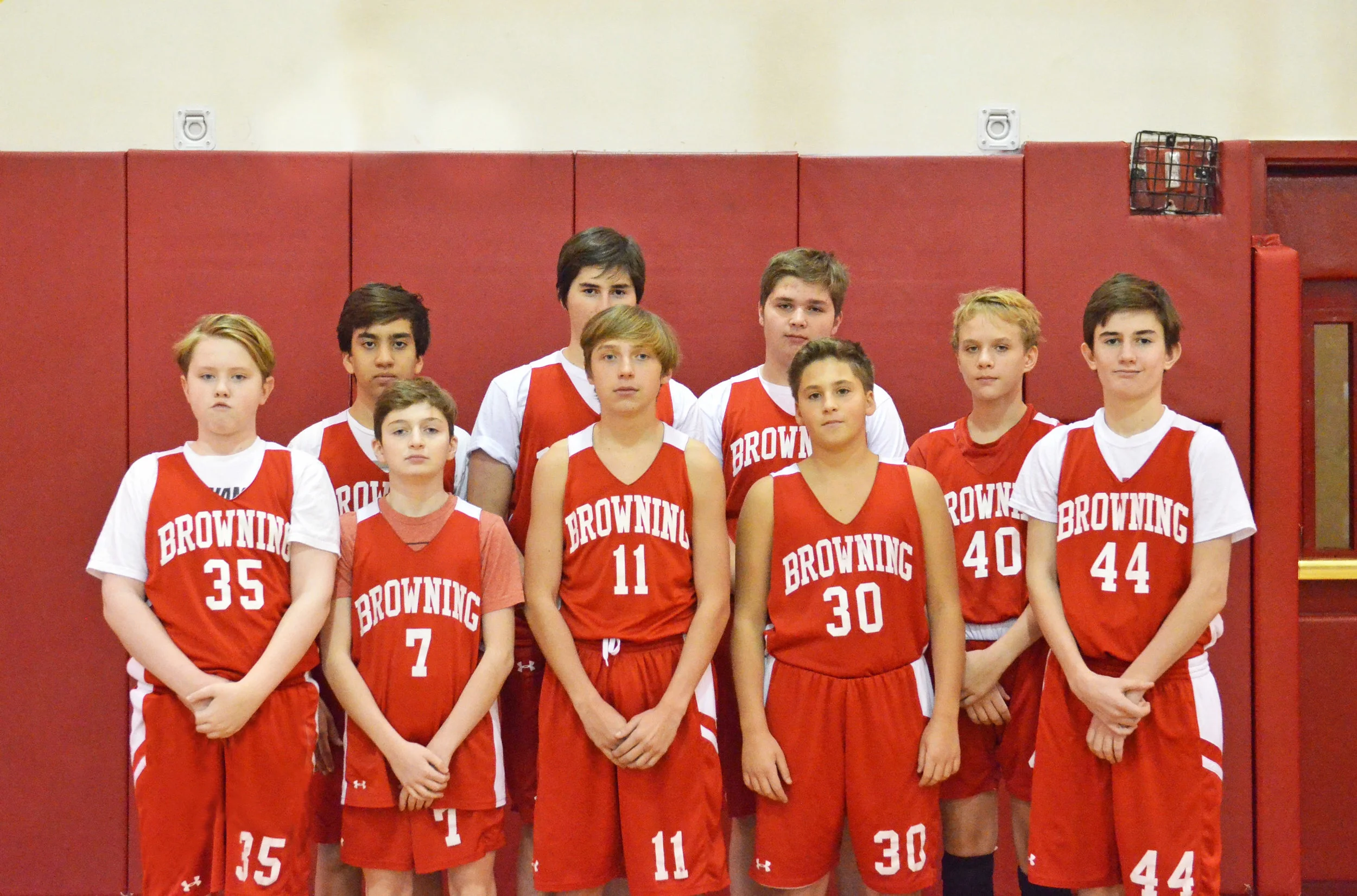 2017 7/8 Grade Basketball Red