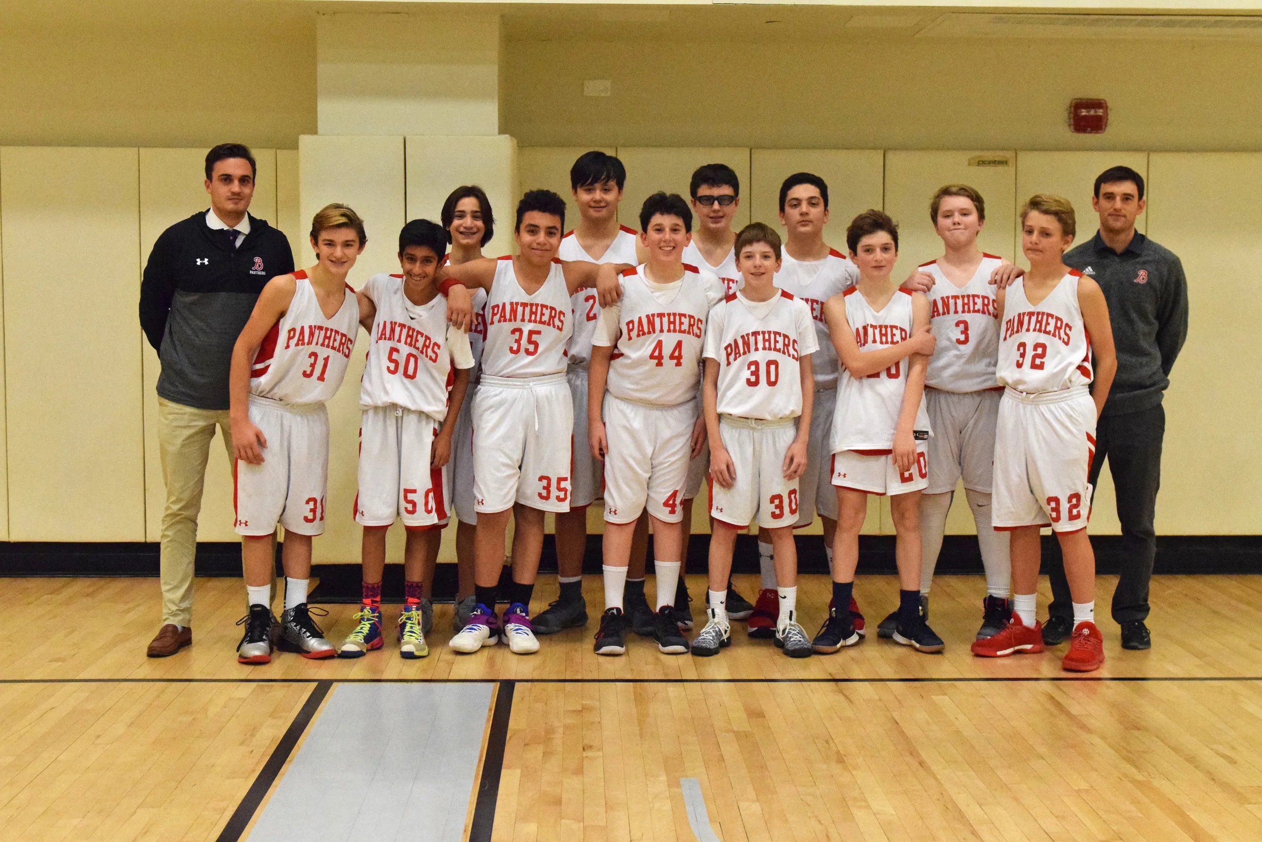 2018 7/8 Grade Basketball Red