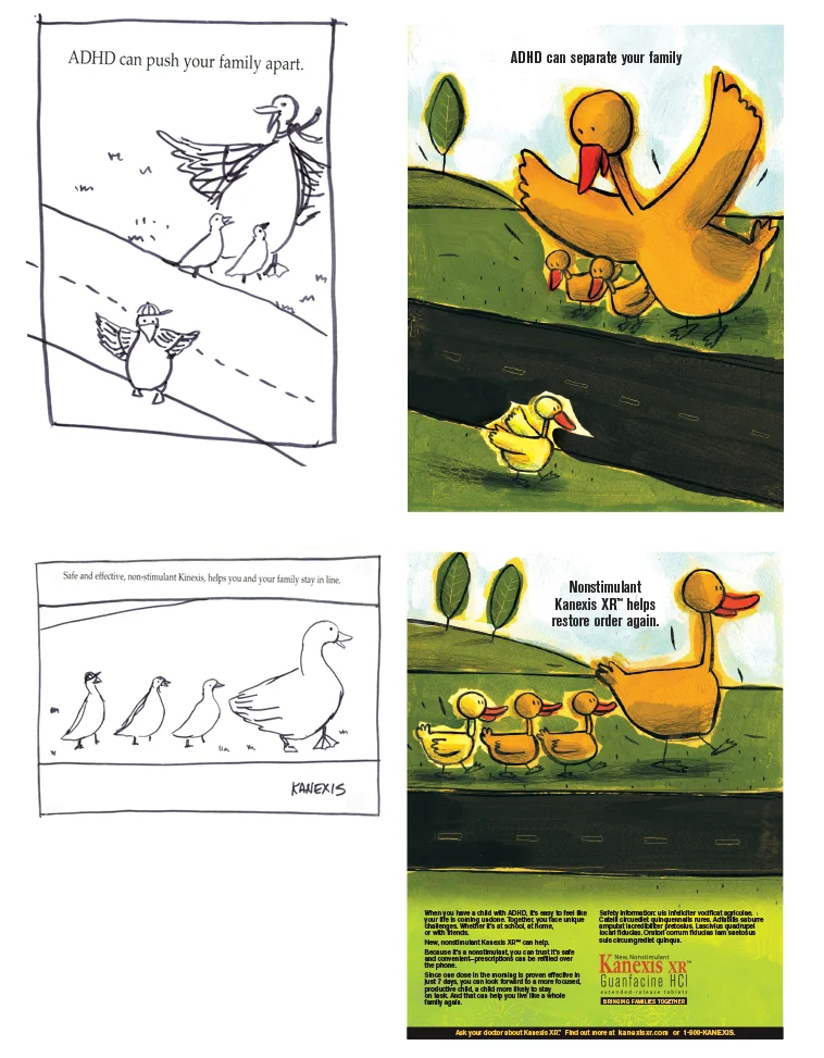 Kanexis Campaign Pencil Concepts and Ads
