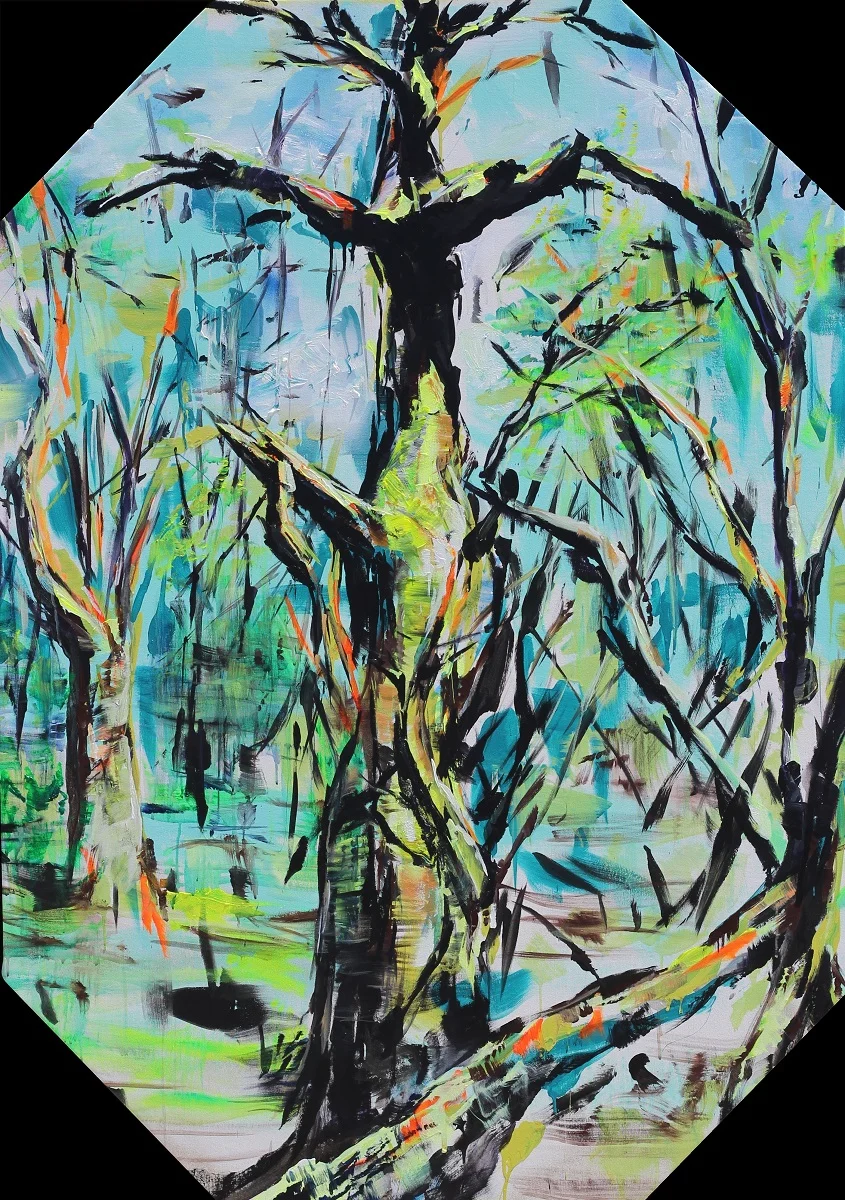 Turkey Mountain Study #3 47"x67" Acrylic on Canvas
