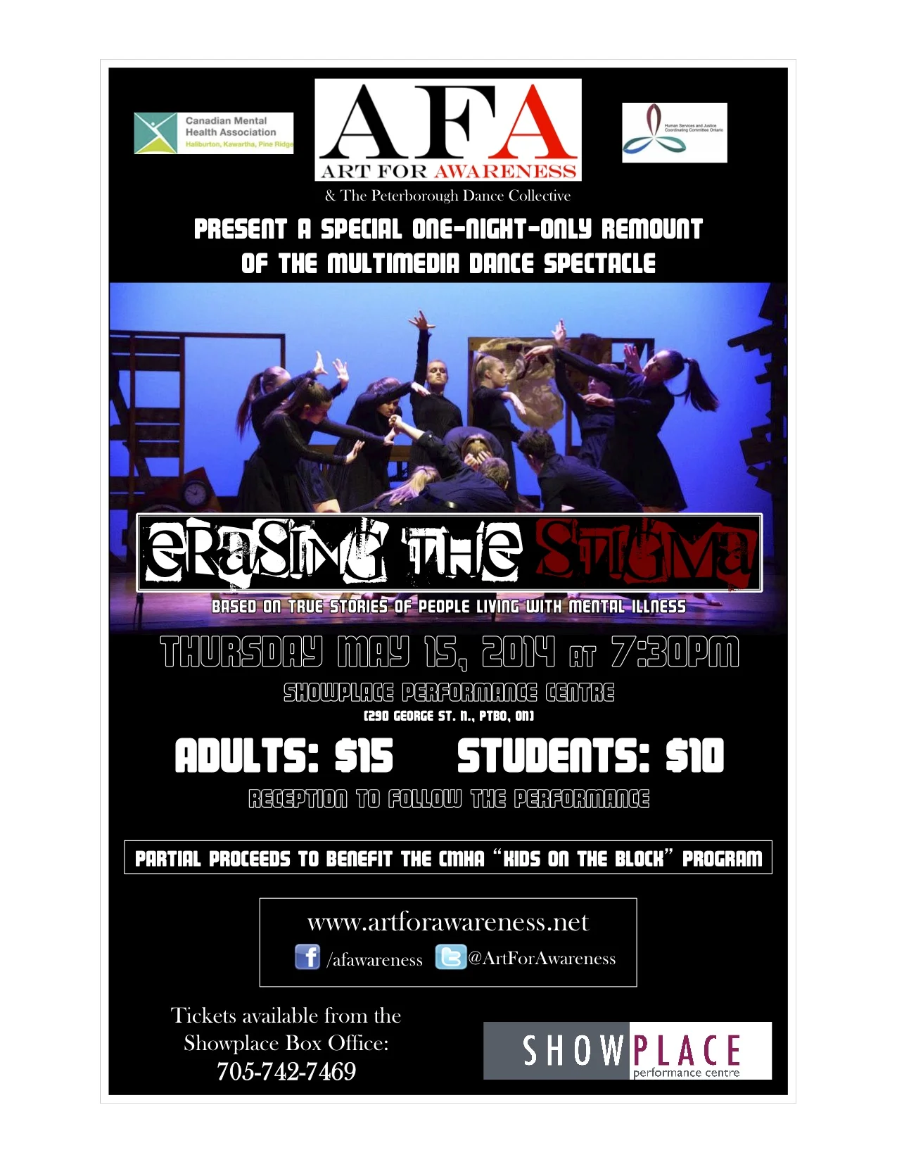 To see photos from the original production, visit the Erasing the Stigma gallery page .