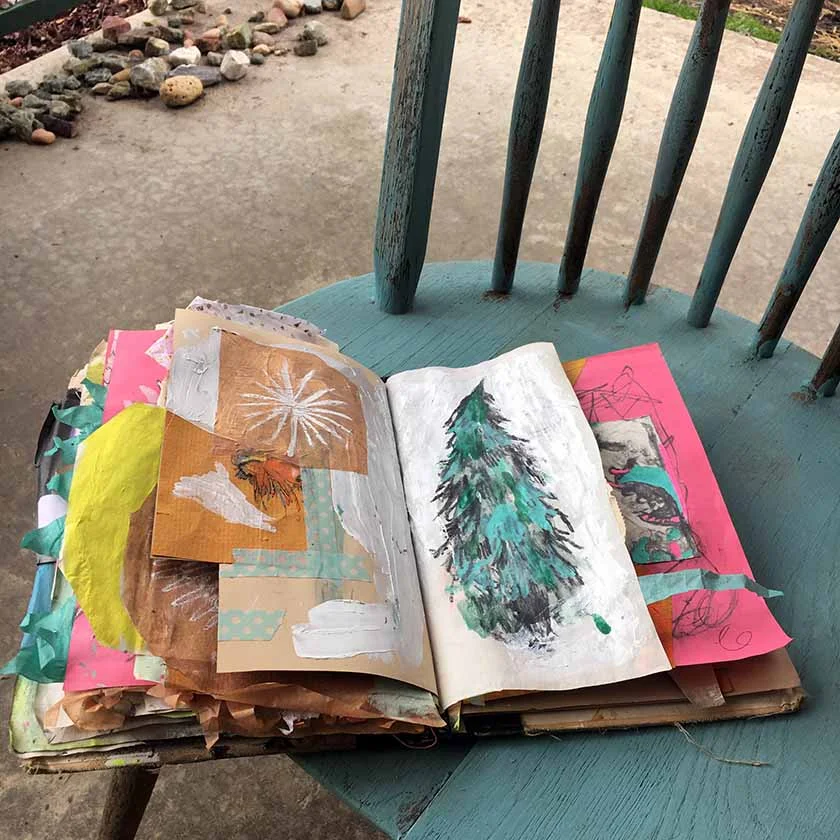 Wizard tree in my wrinkly book.