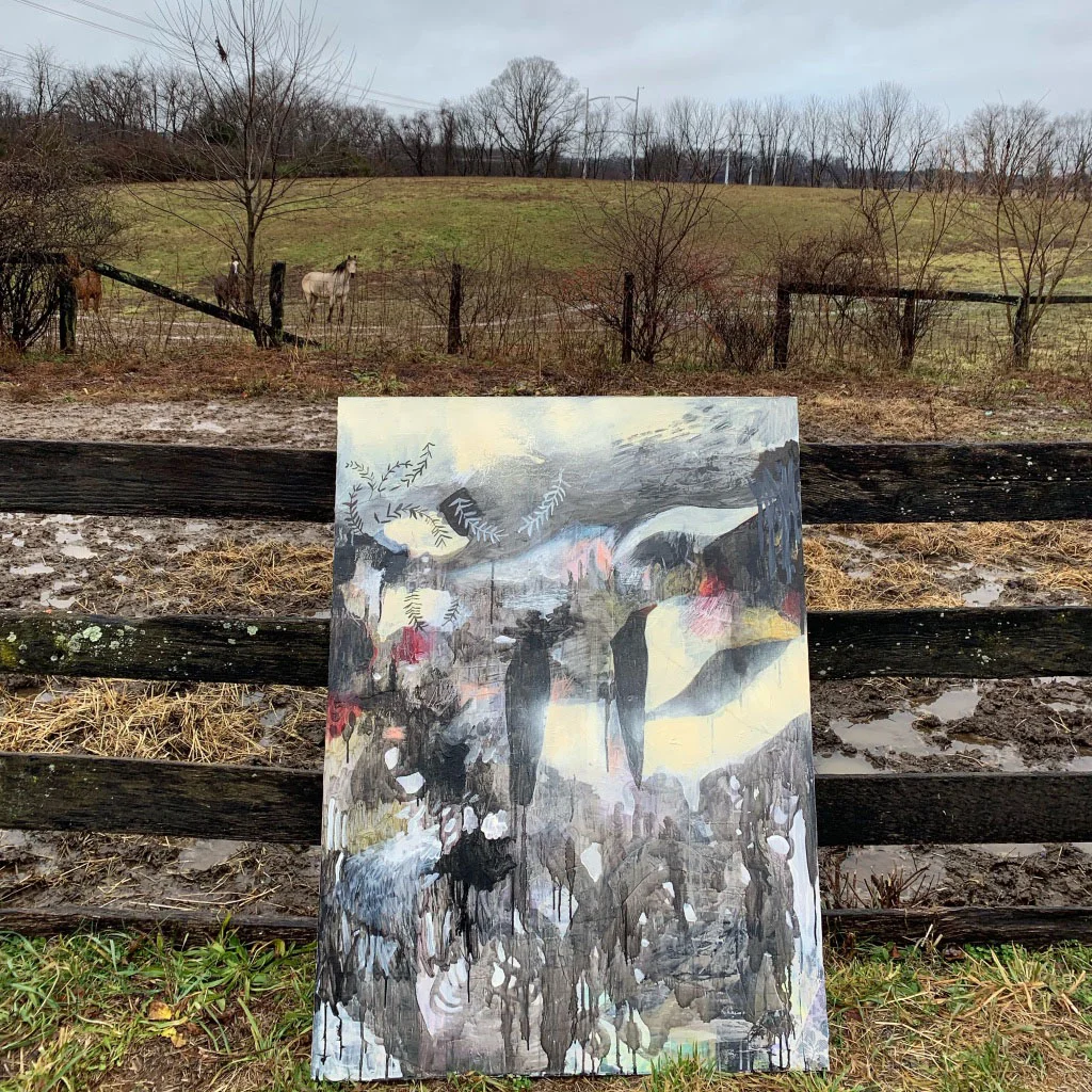 This ended up being my fav painting of 2018, and I can’t even really say what it is.