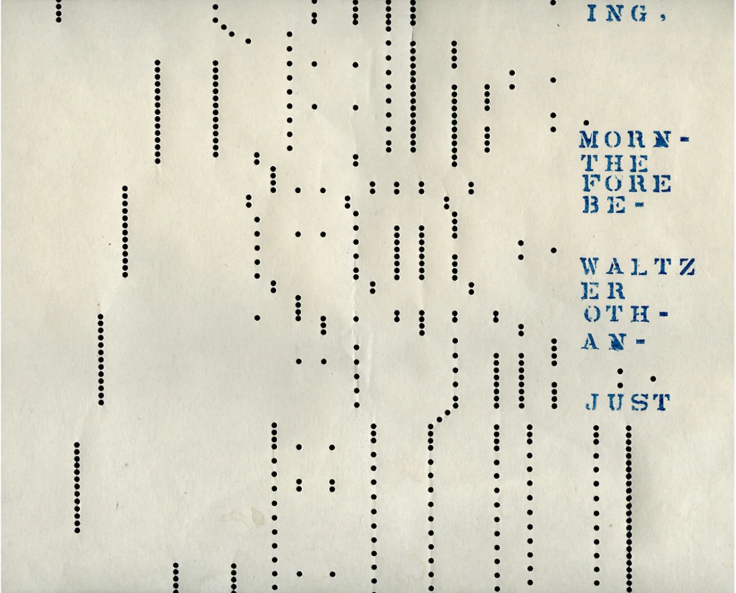 Detail: Image Music Text: Song for Roland Barthes