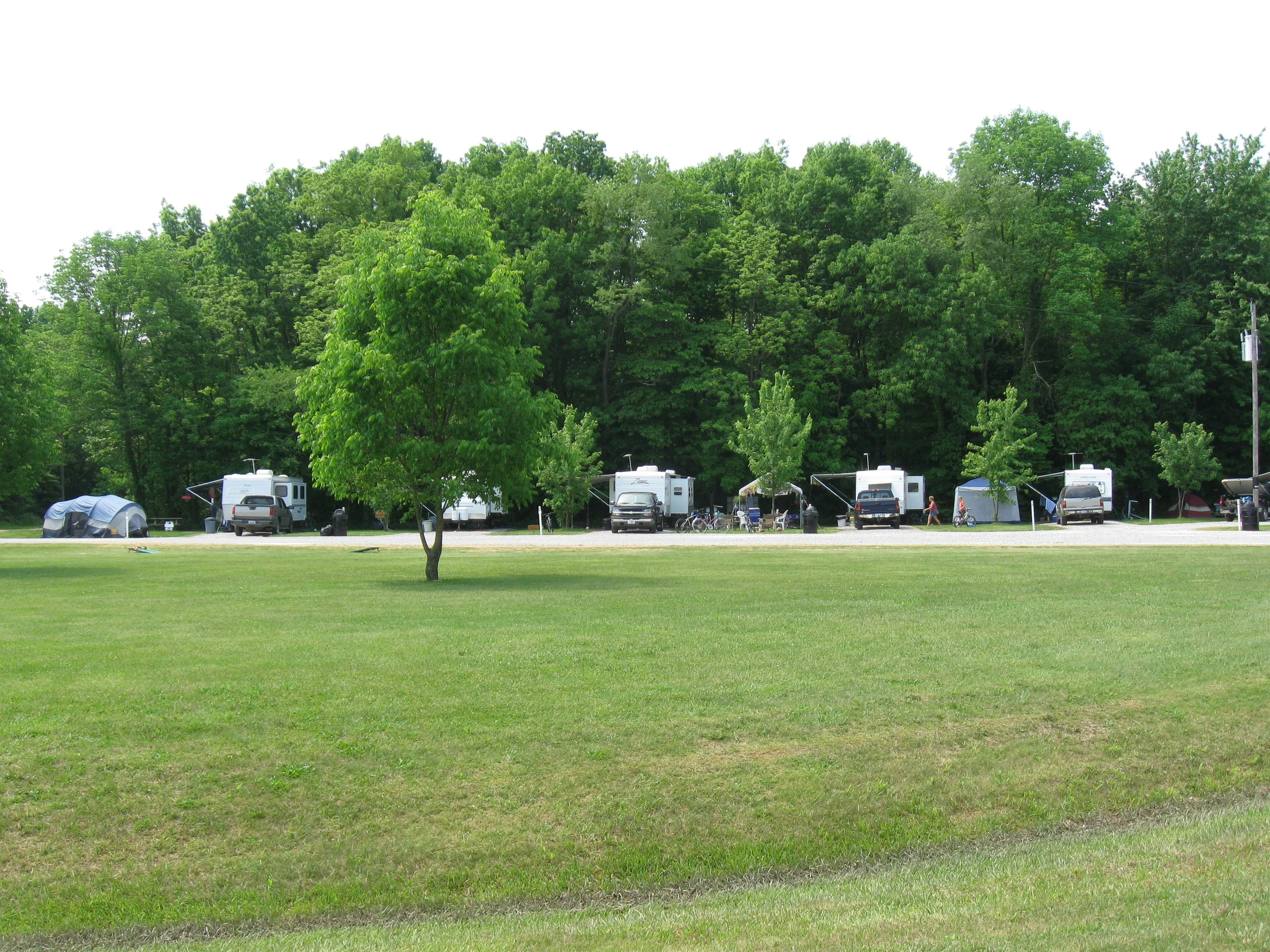 Plan a family camping trip! Line up your campers and create enjoyable memories with an extended weekend!