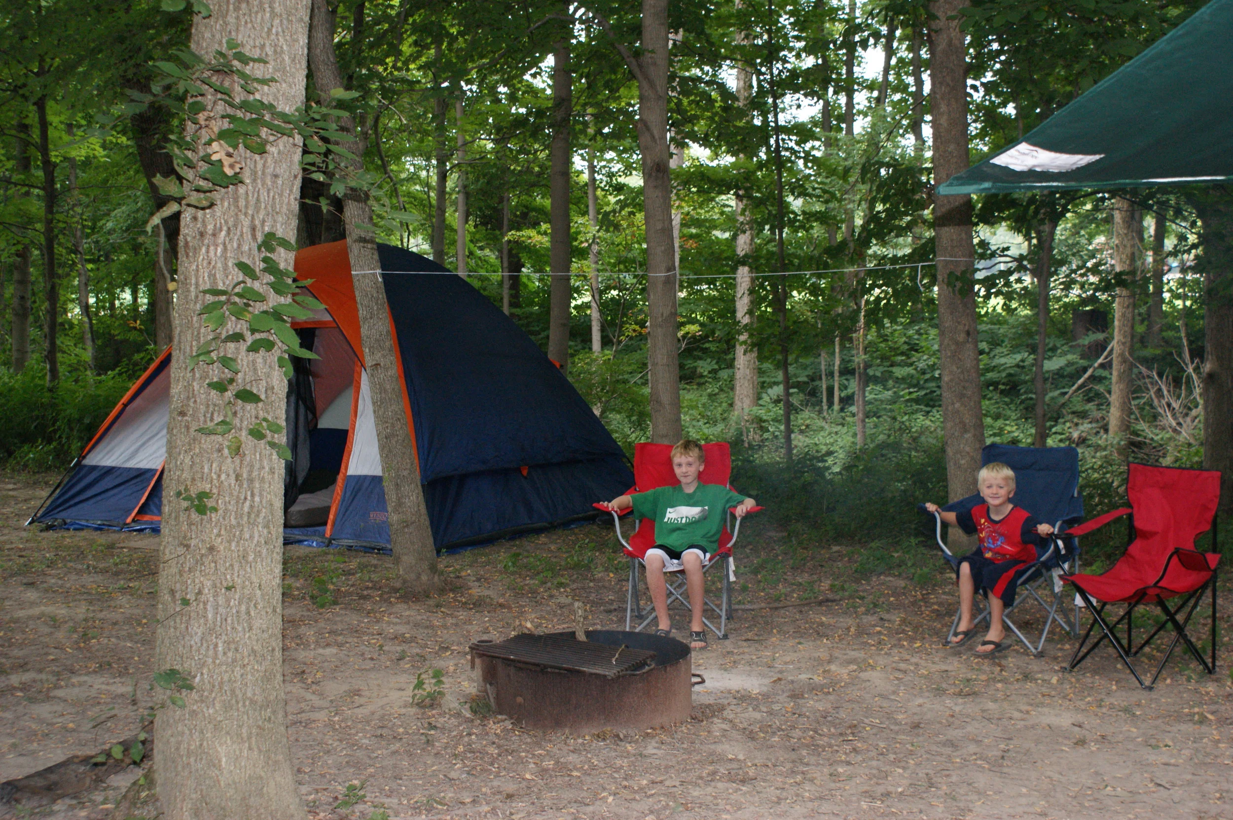 Family camping at its finest!