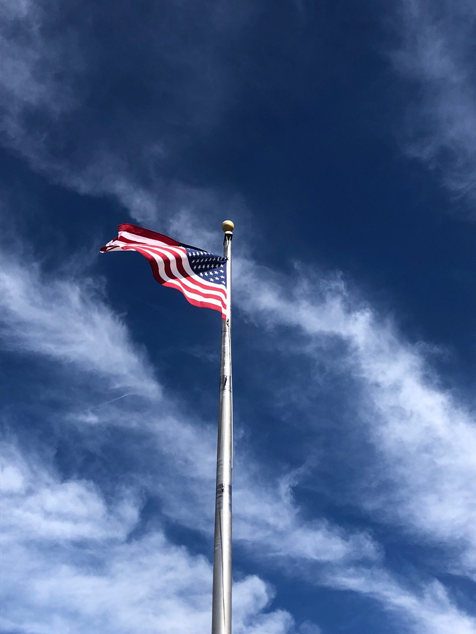 flag and the blue sky.jpg