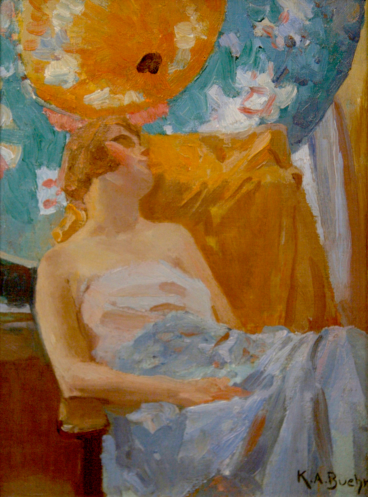 Woman with Parasols