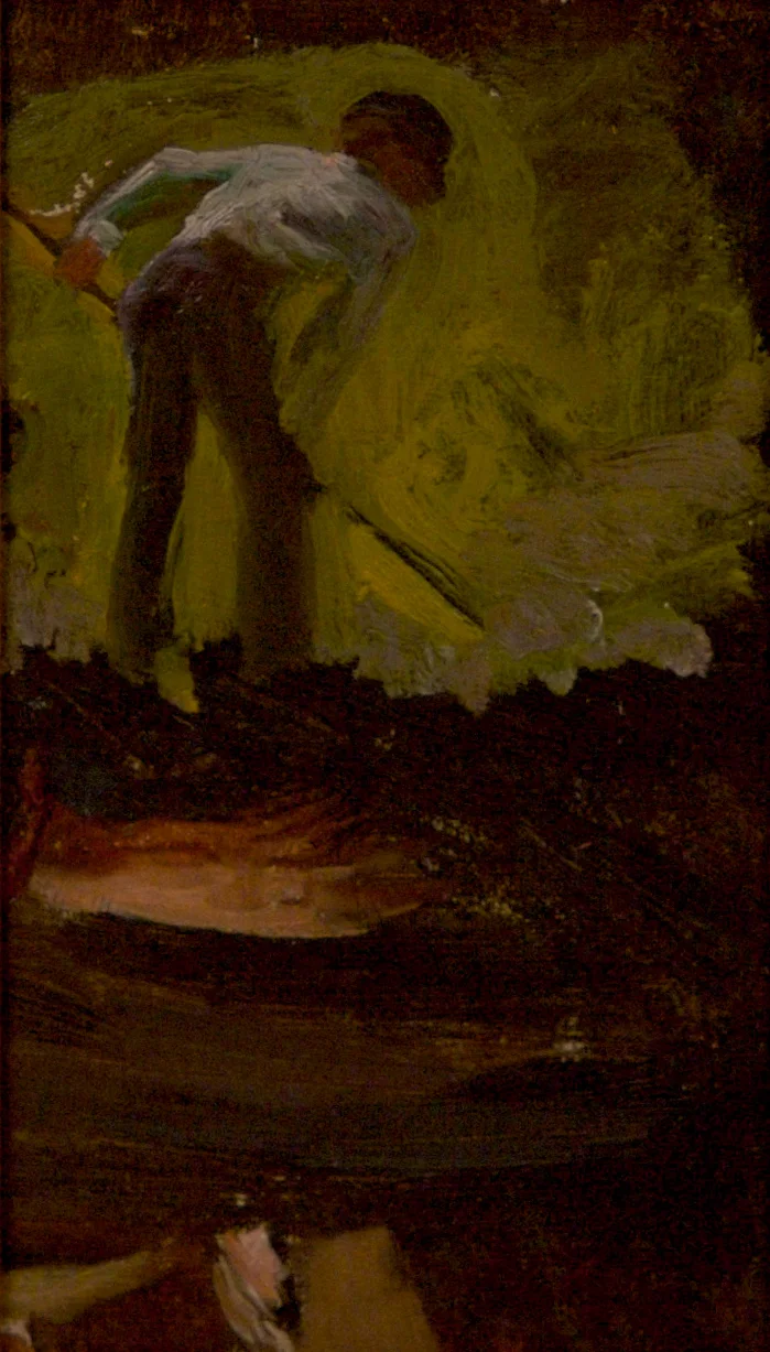 Boy with Hoe