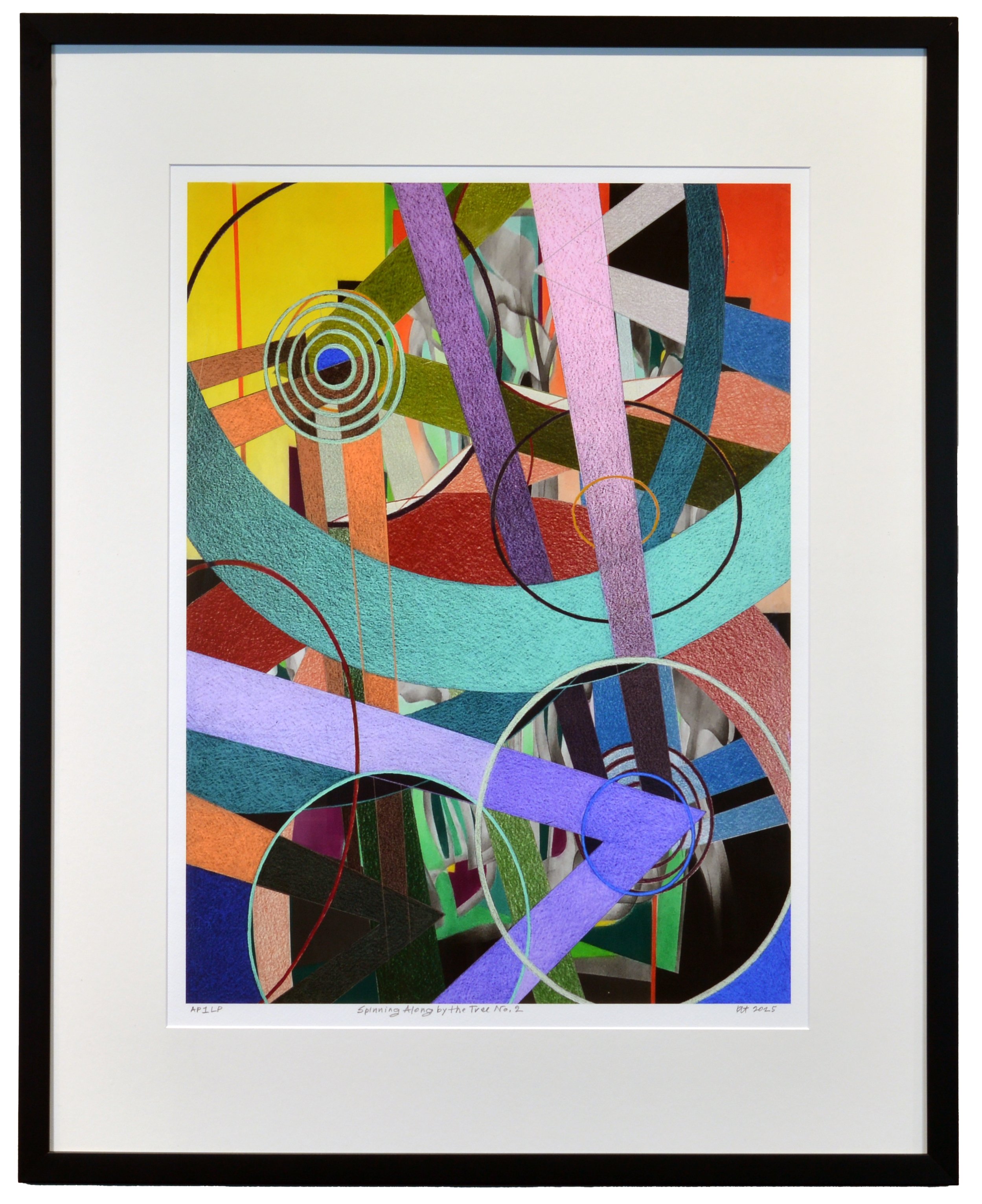 Spinning Along by  the Tree No 2.