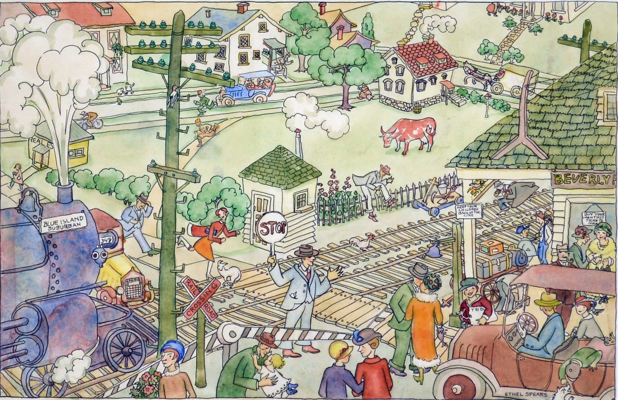 Railway Station, Beverly Hills