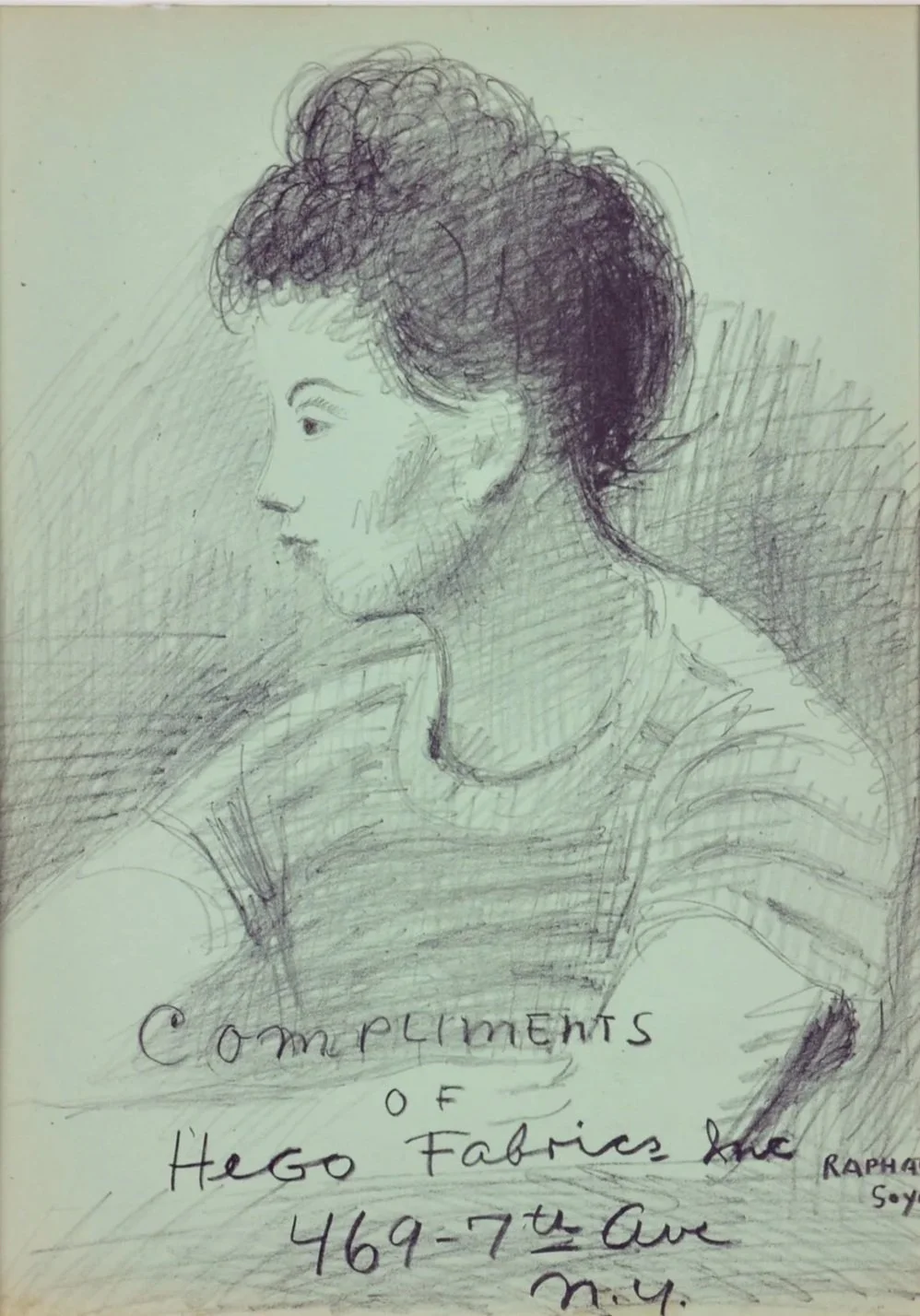 Girl with Folded Armms