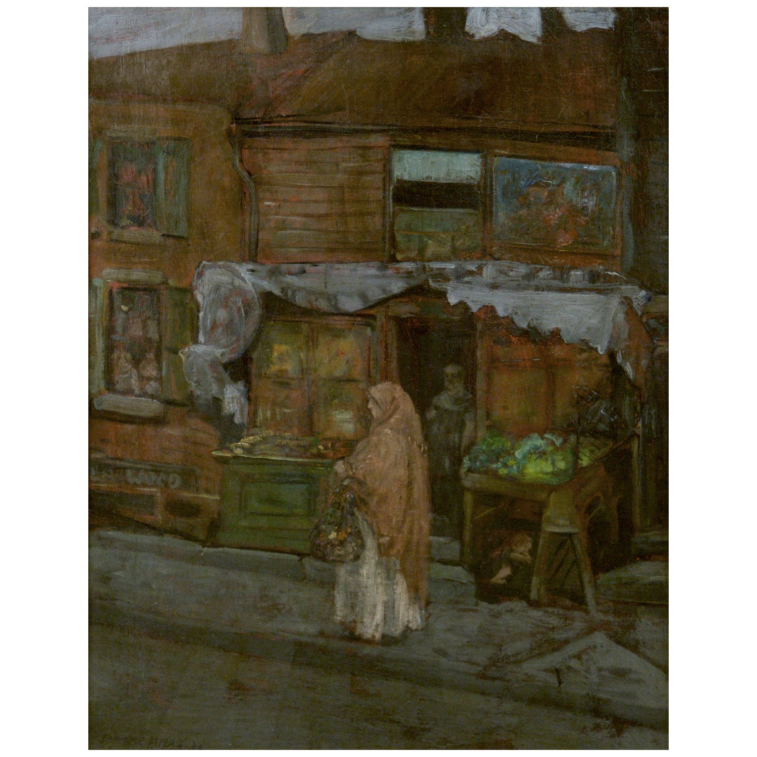 Jerome Myers, "Houston Street", 1908