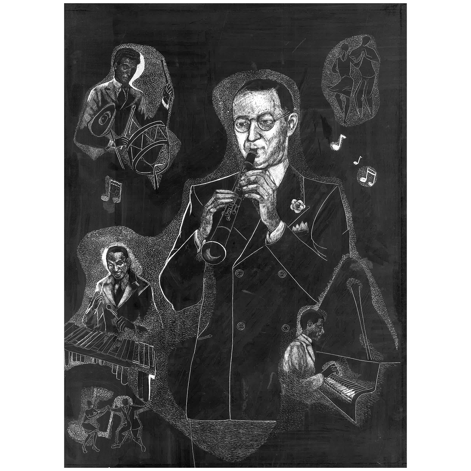 Frederick D. Jones Jr., "Benny Goodman", c. 1940