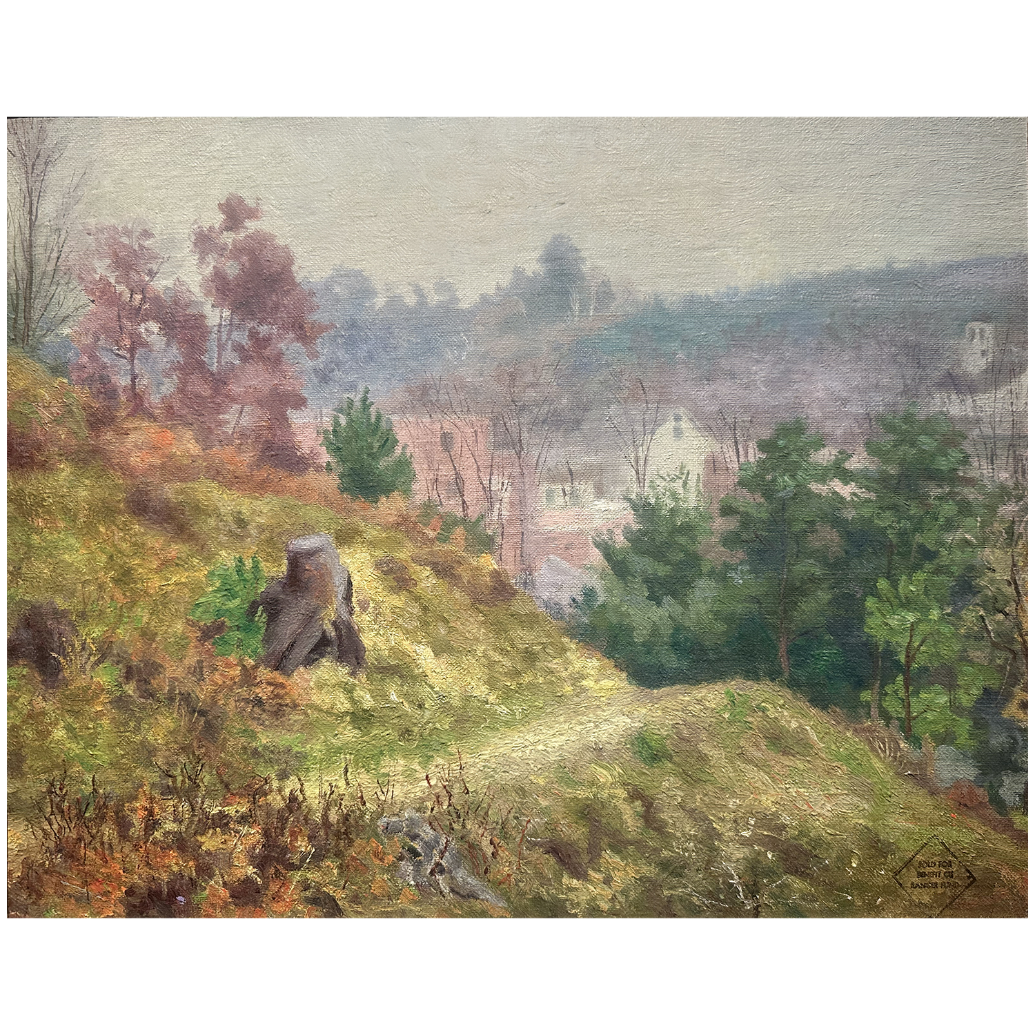 Henry Ward Ranger, "View of Old Lyme", c. 1900-1904