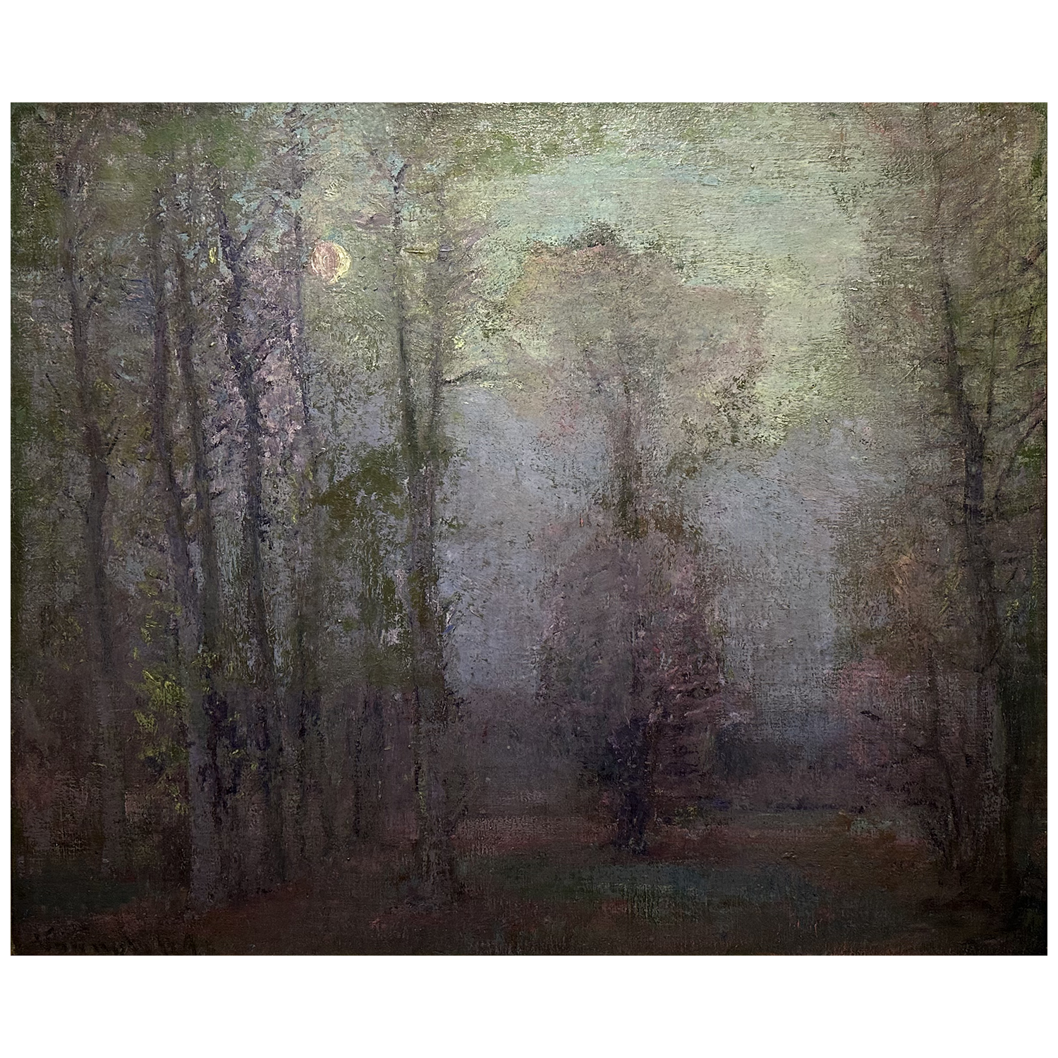 Robert Vonnoh, "Moonlit Landscape", c. 1920