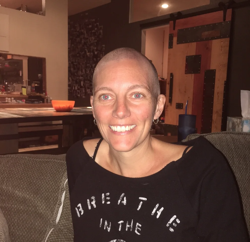 My beautiful Stacey rockin' her new look!