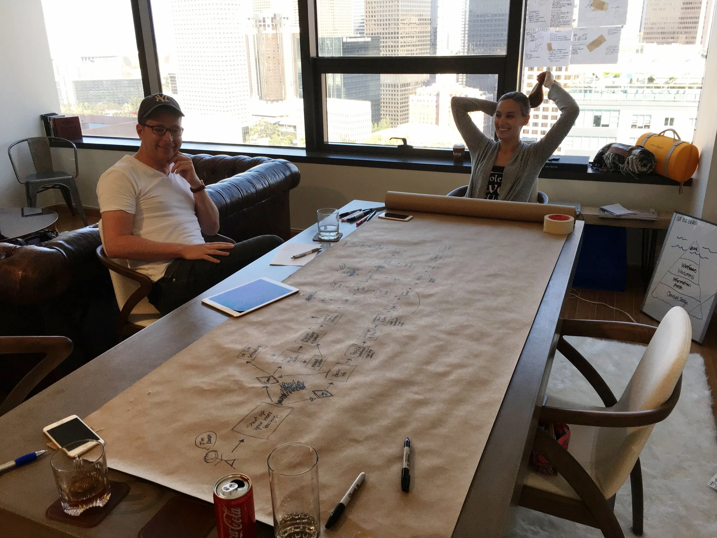 The founders participating in our activity