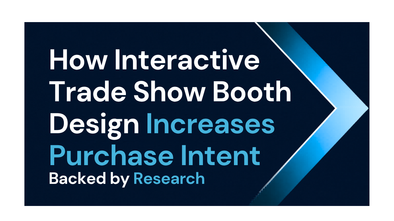 How Interactive Trade Show Booth Design Increases Purchase Intent (Backed by Research)&nbsp;