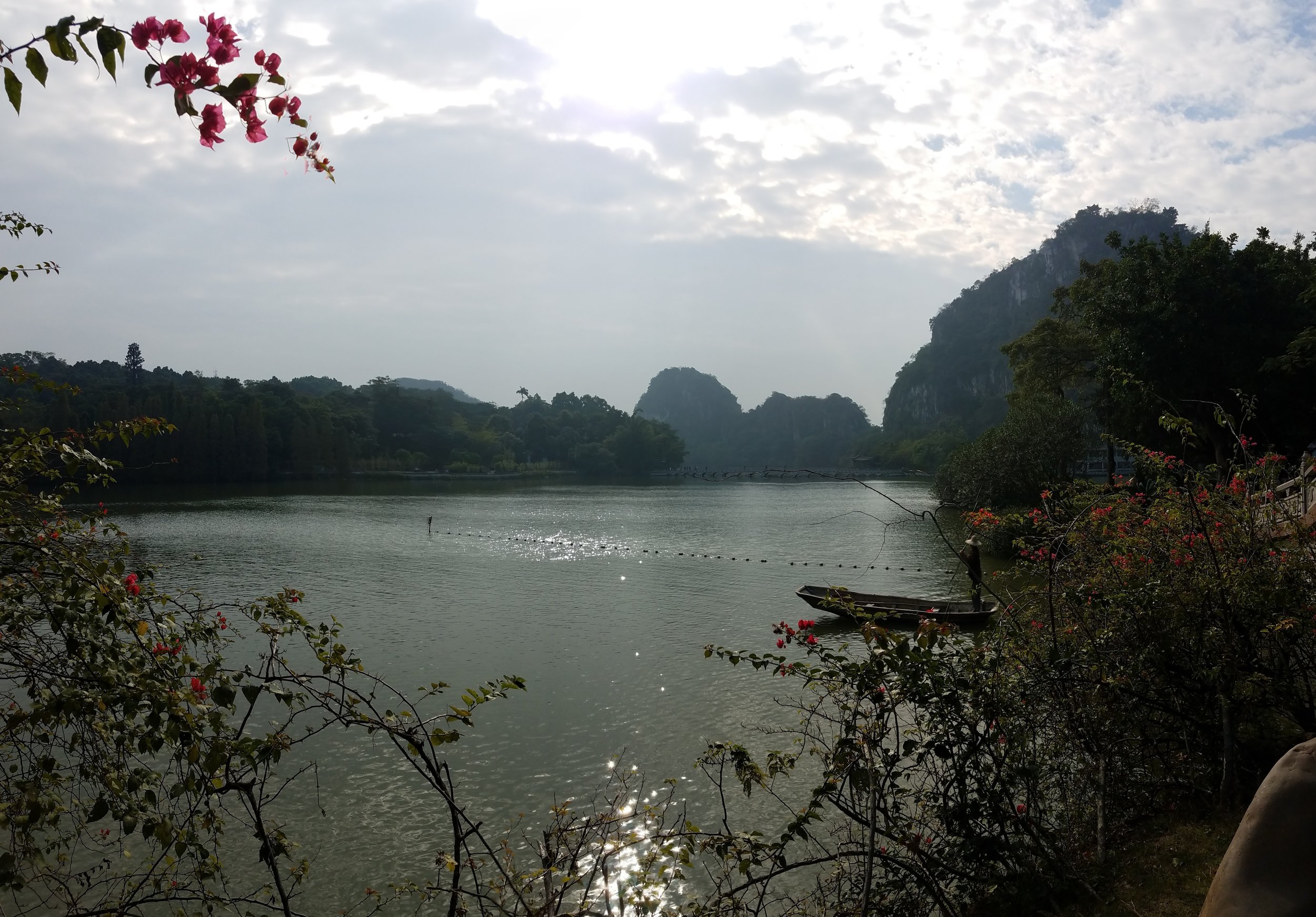 Seven Story Lakes Park in Zhaoqing, China December 2016. &nbsp;