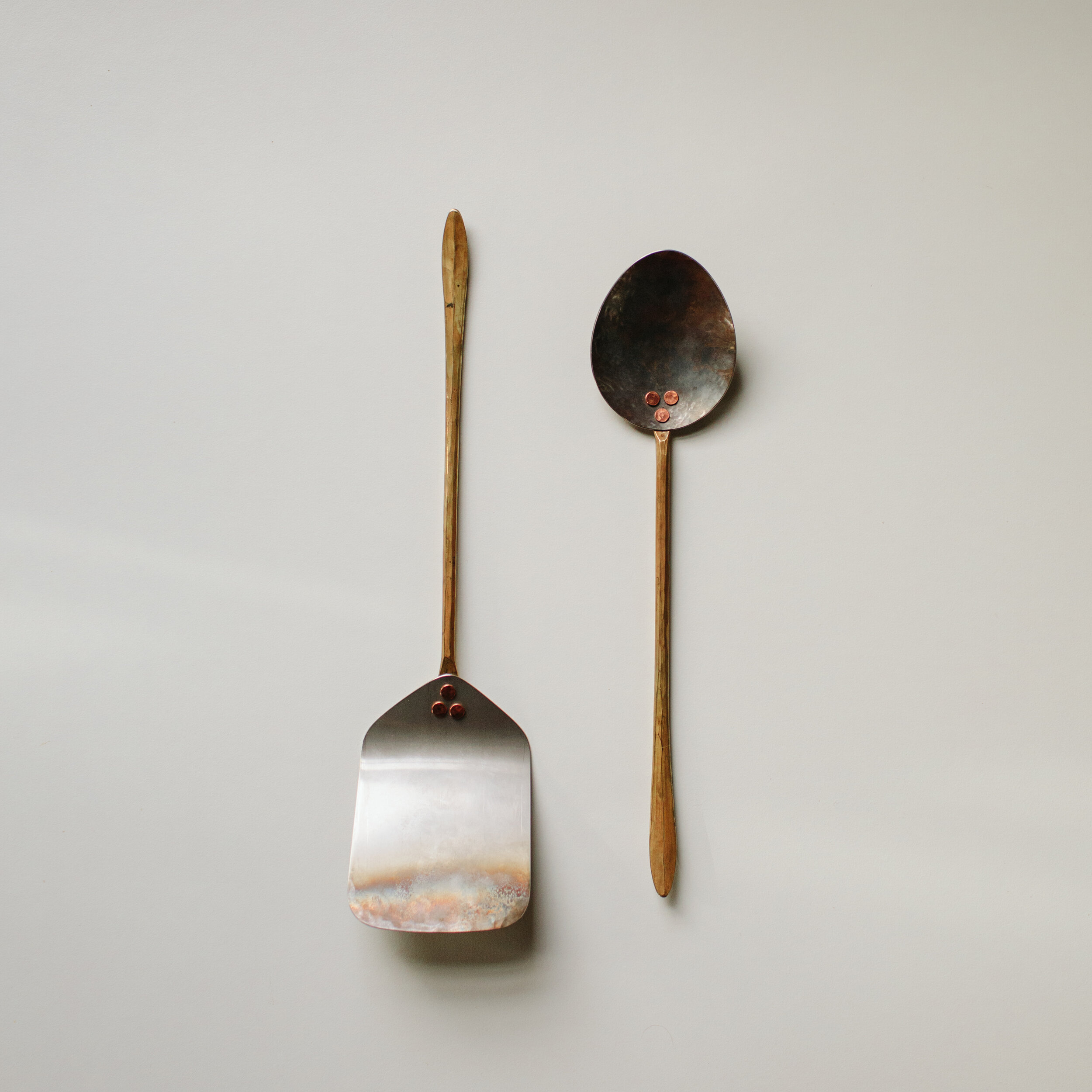 January Stainless Serving Set Prototype