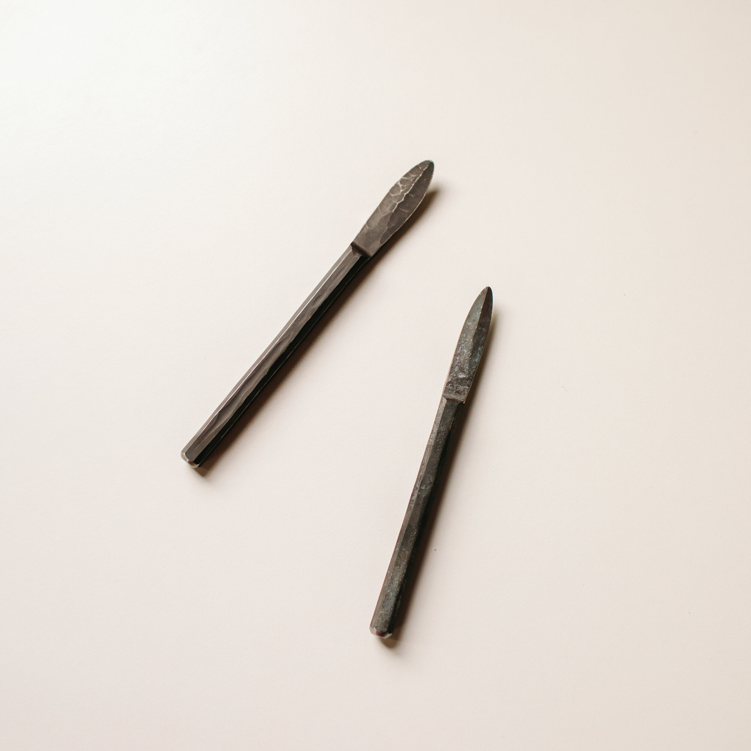 January Forged Oyster Knife Prototypes