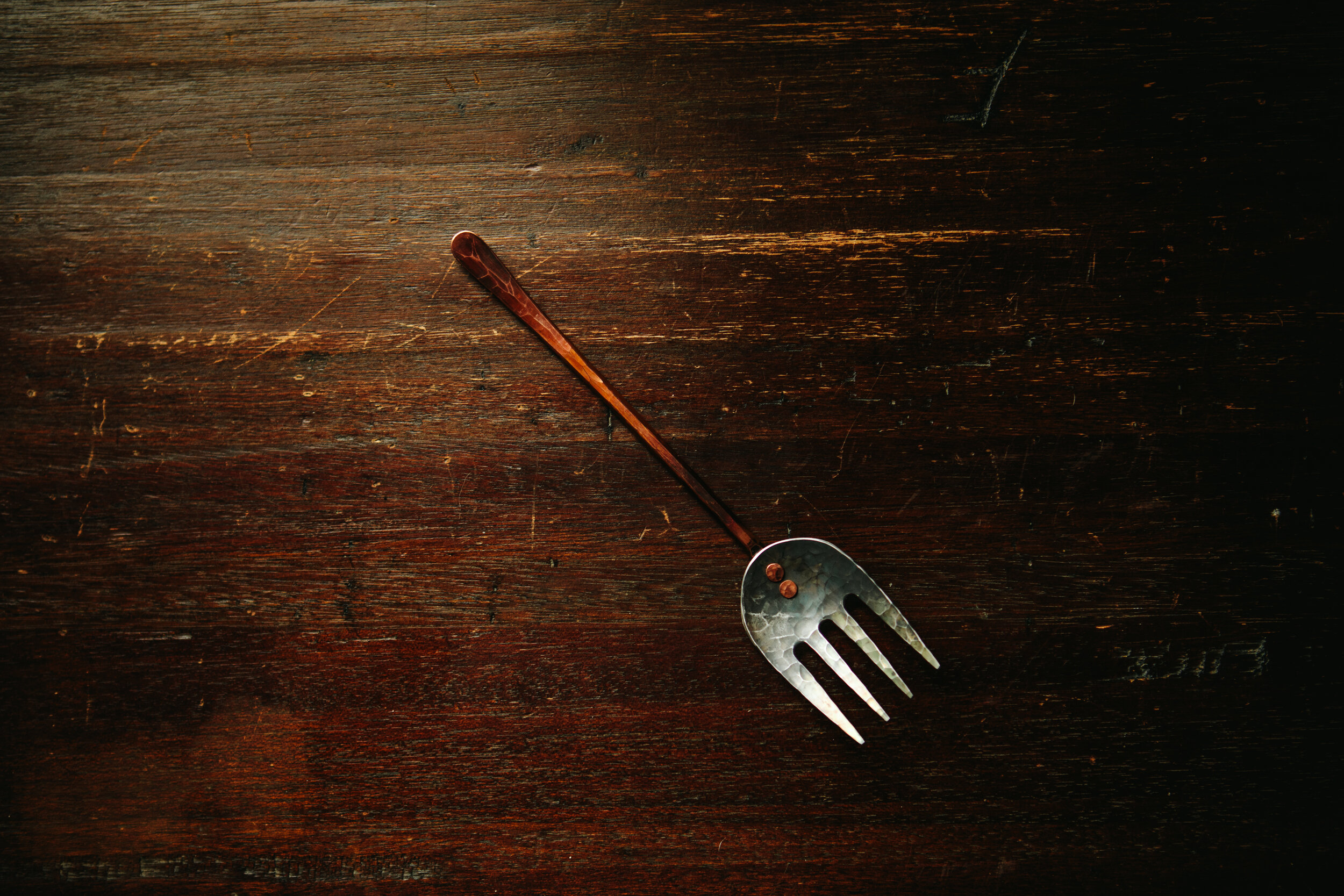 Reforged Serving Fork