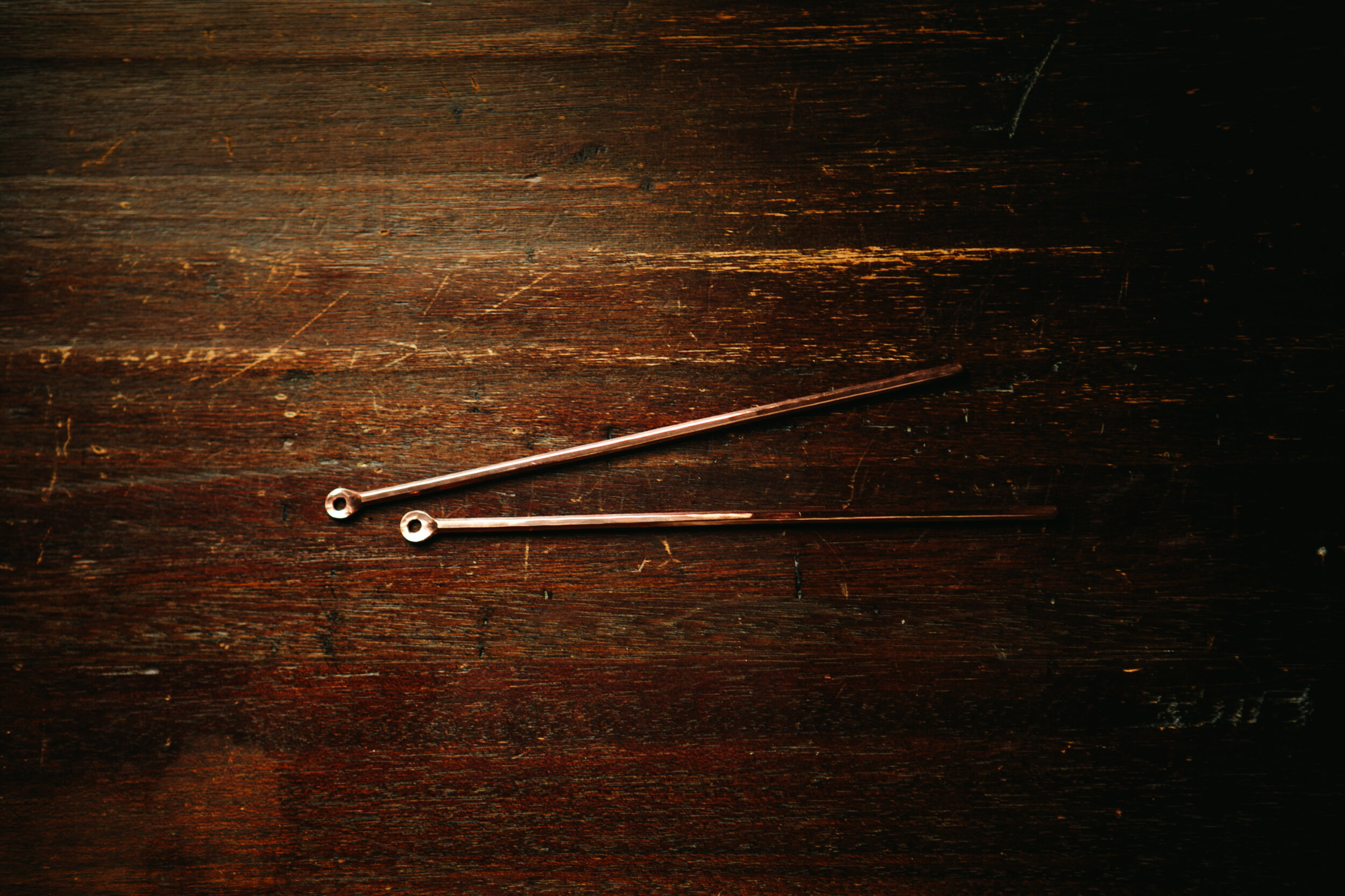 Copper Cocktail Stirrer Set