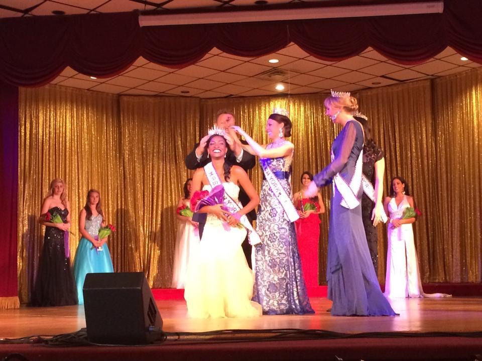 My crowning moment!! The most amazing part? My husband got to crown me :-)