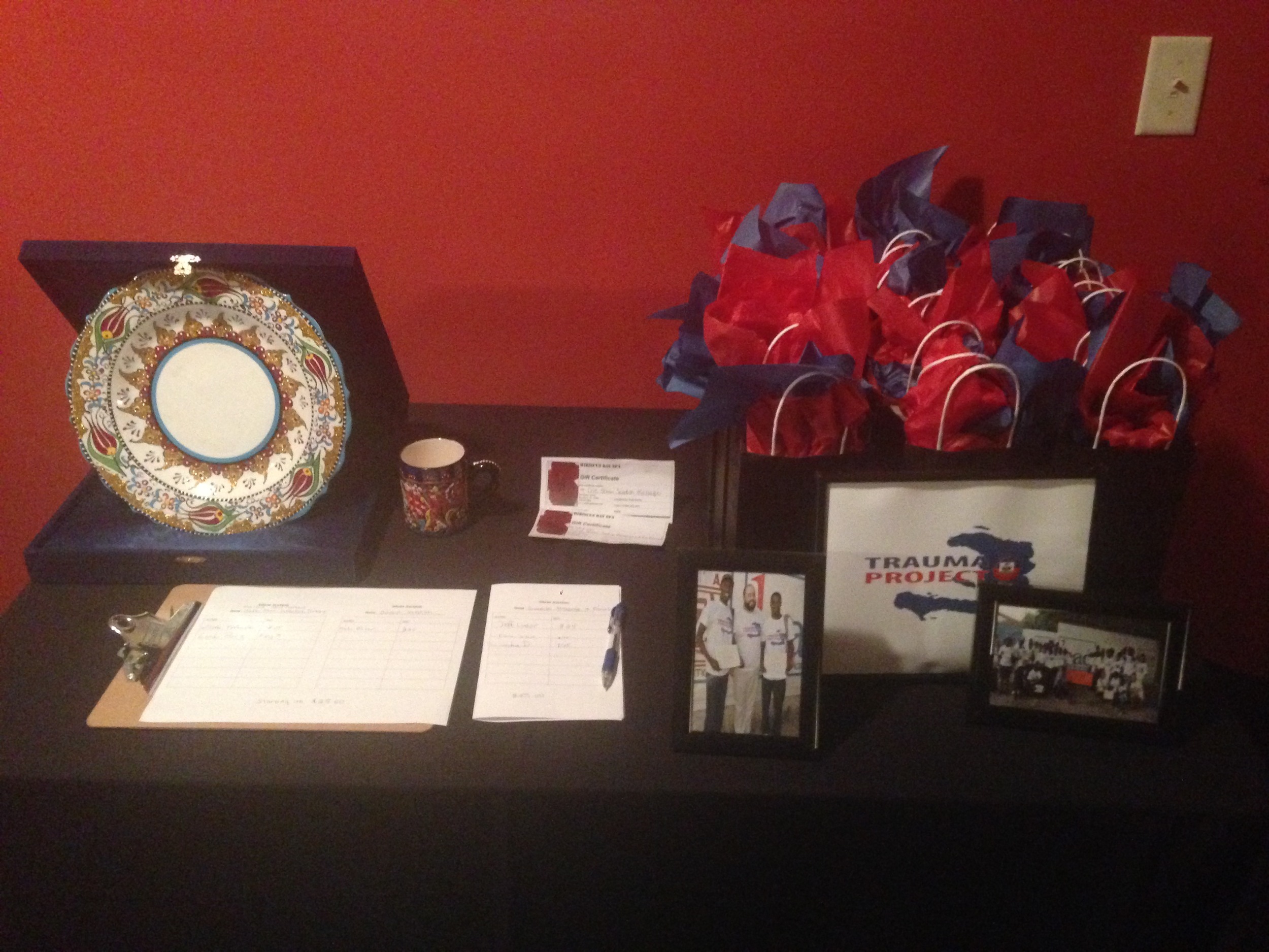 Silent Auction items
