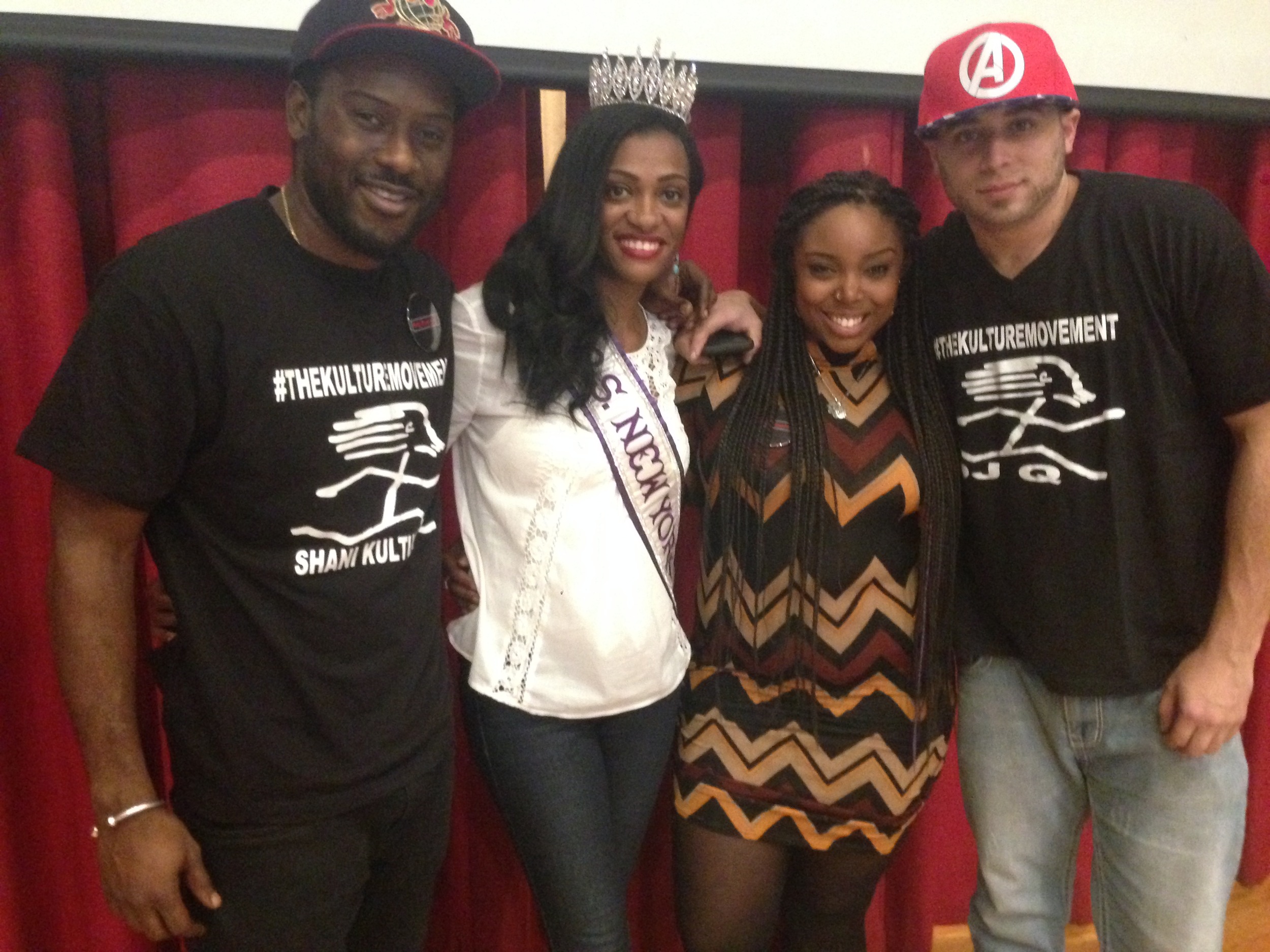 Shani, myself, Roxie Digital, and DJ Q