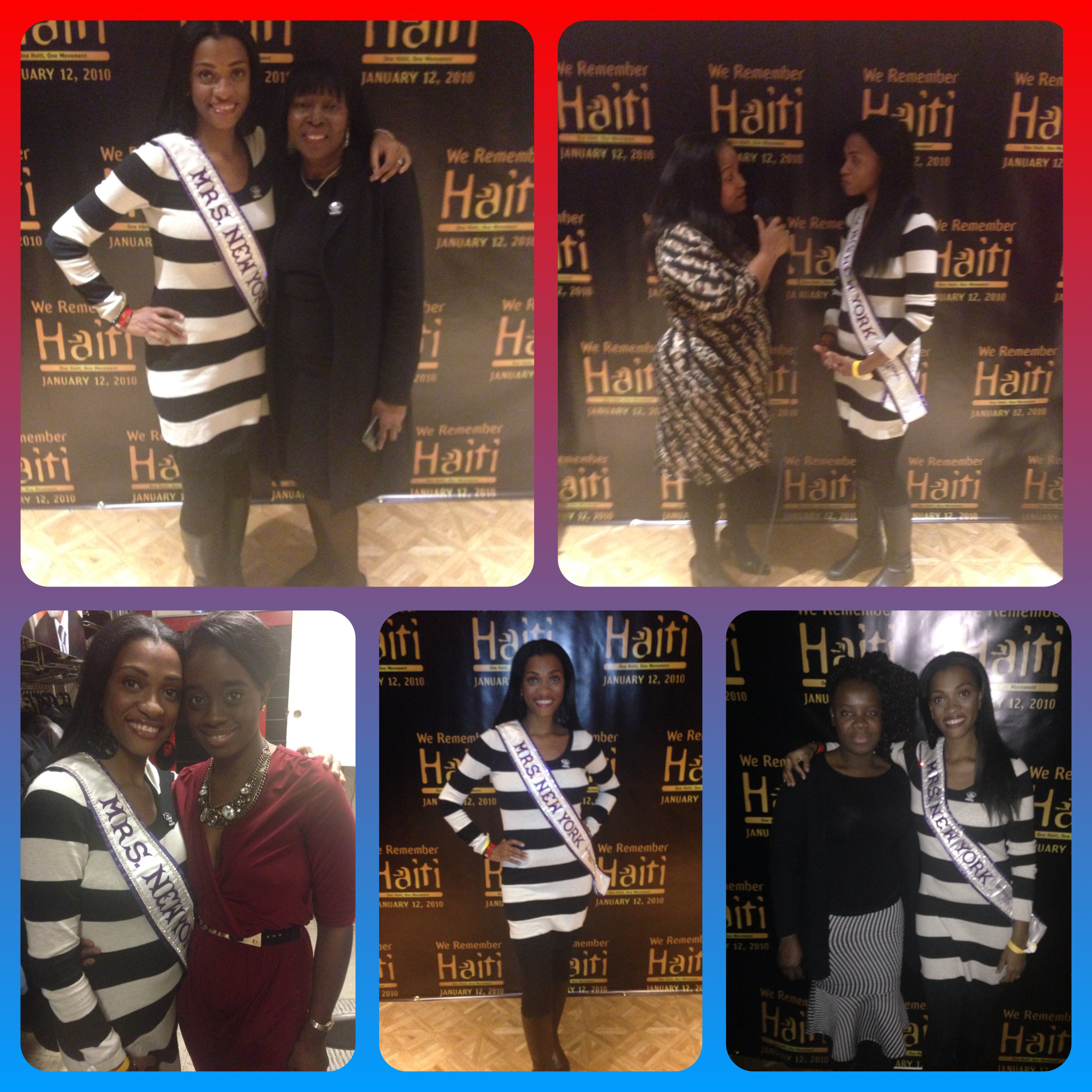 Hanging with some awesome women! Margarette Tropnas (my cousin), Being interviewed by Monalisa J. Ferrari, Jihan Antoine co-founder of BelTiFi, Nadege Fleurimond, Chef and author of Haiti Uncovered