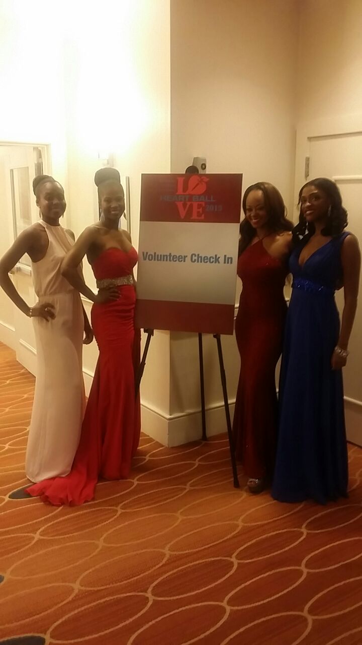 Jessica (Miss Leogane International 2015), Andrea (Mrs. Philadelphia International 2015), Ceylone (Mrs. New Jersey International 2013) and me