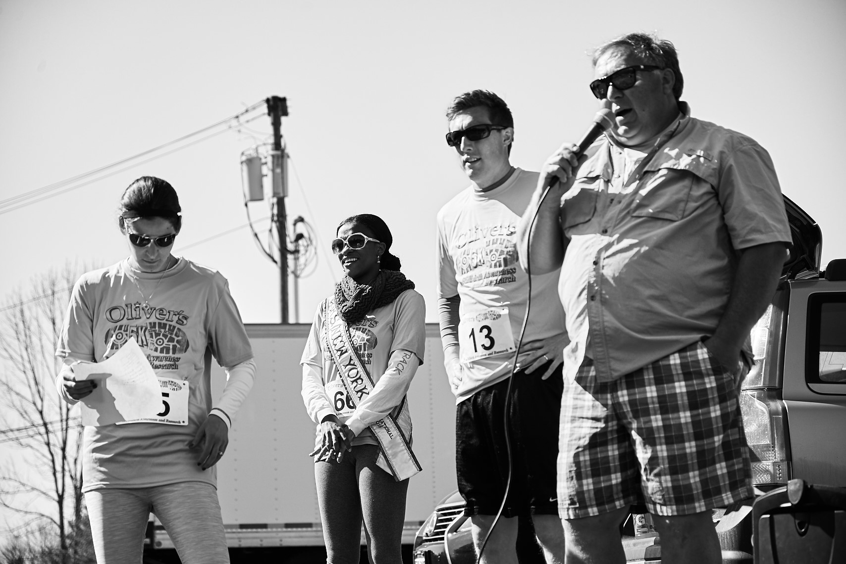 Hilary, myself, Tyler, and Tyler's insanely funny Dad