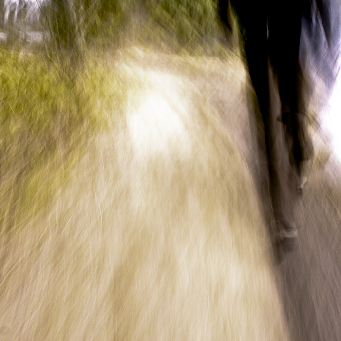 Figure on a Wooded Path, Durham, NC, 2012/13