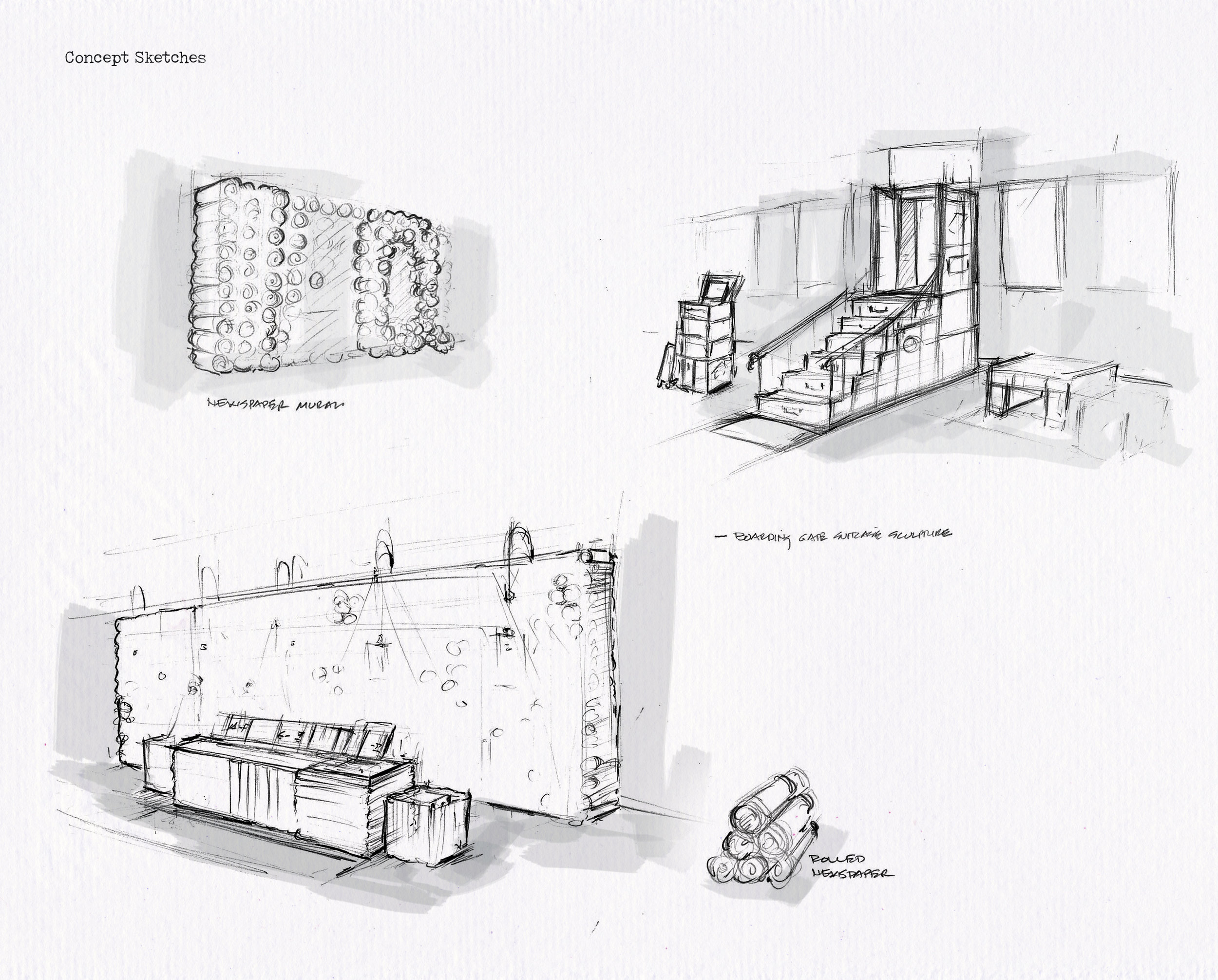 Facebook Live Concept Sketches