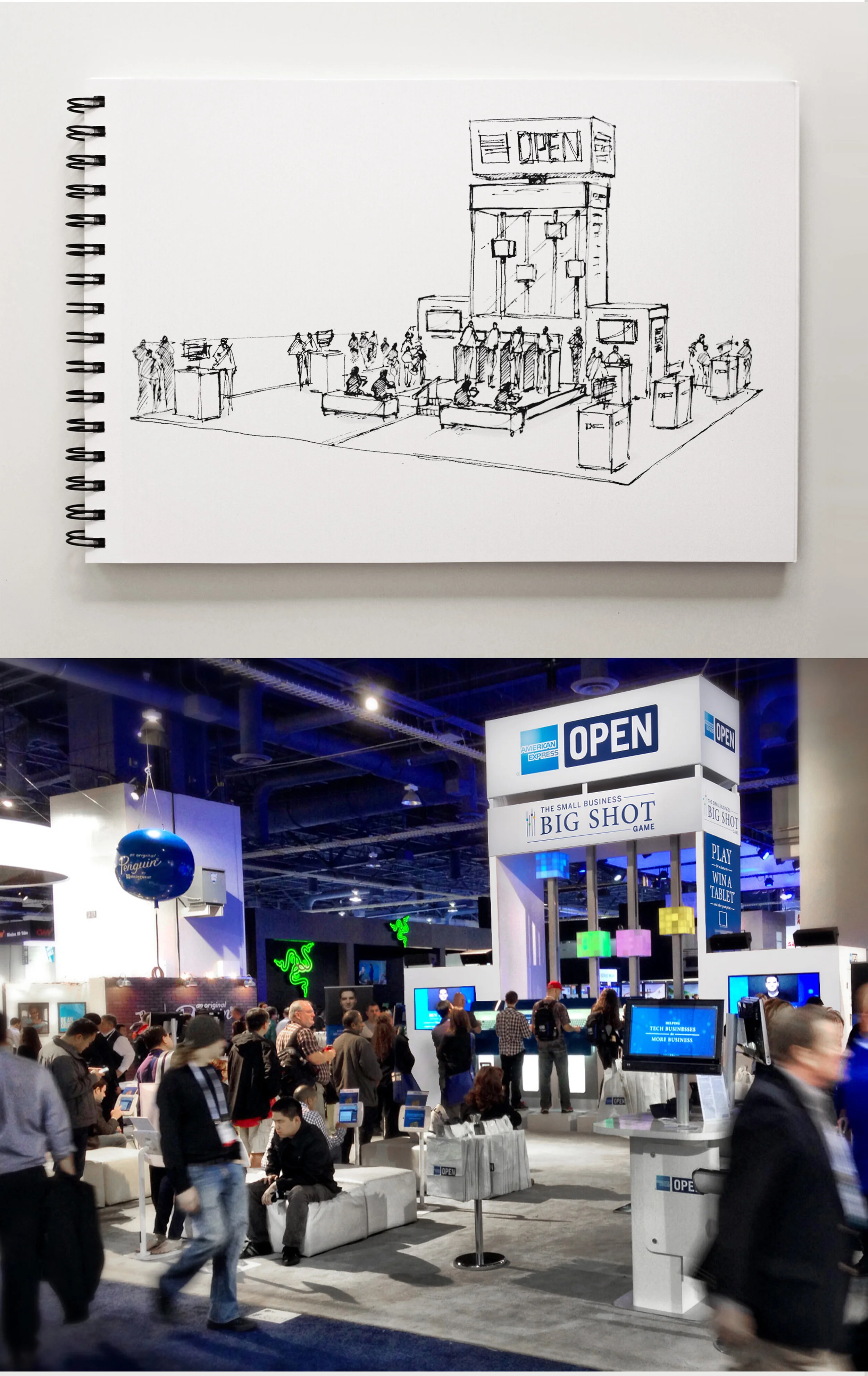 American Express: CES Trade Show Game Experience
